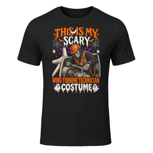 This Is My Scary Wind Turbine Halloween T Shirt HAL0080