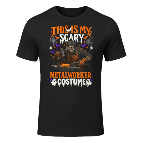 This Is My Scary Metalworker Costume Halloween T Shirt HAL0056