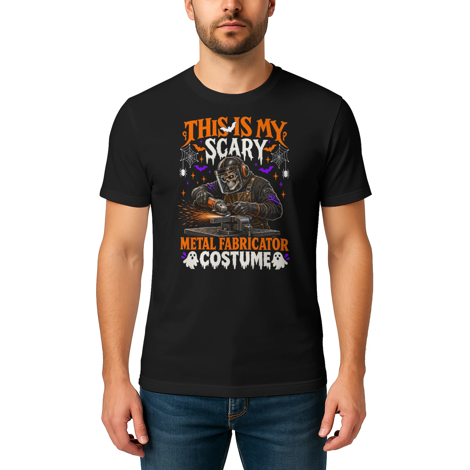 This Is My Scary Metal Fabricator Halloween T Shirt HAL0055