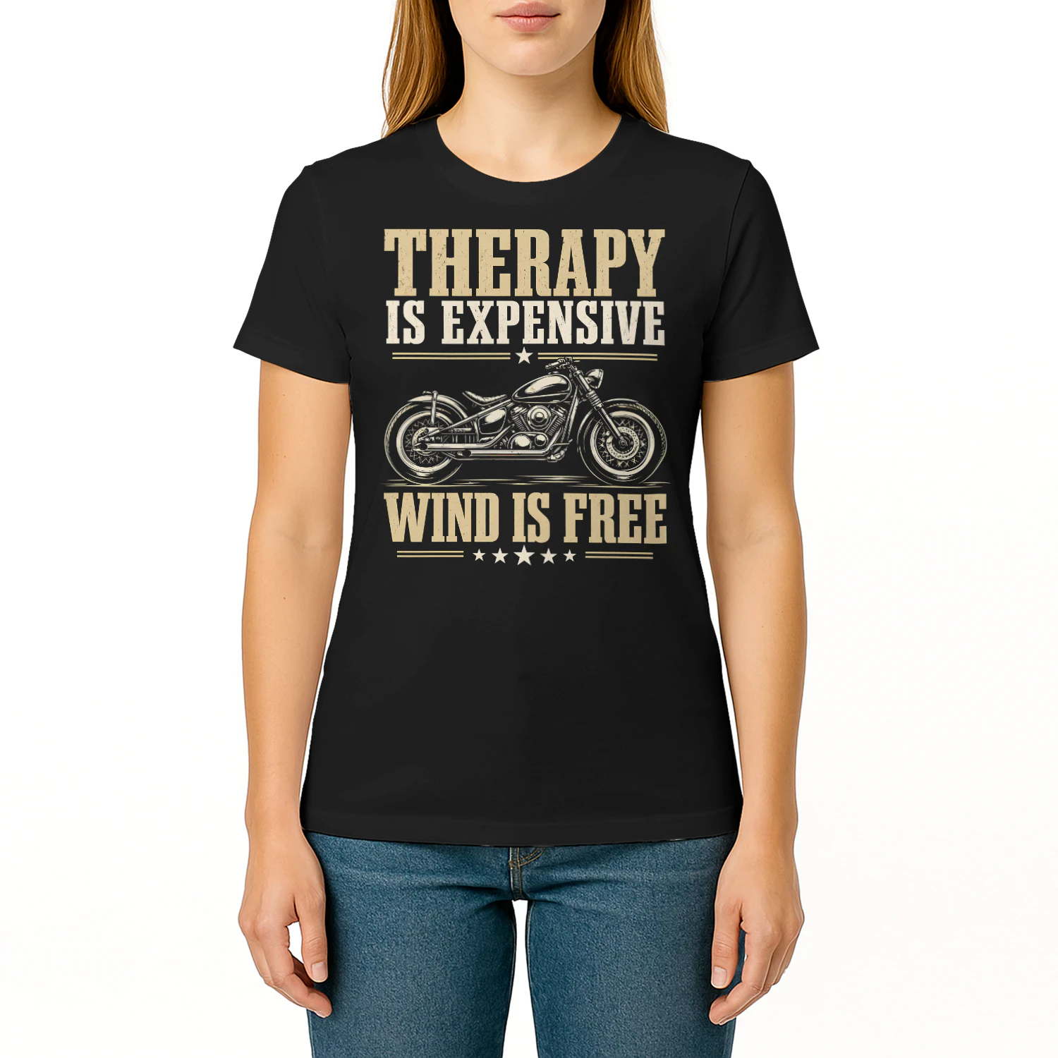 Therapy Is Expensive Wind Free Motorcross T Shirt MTC0049