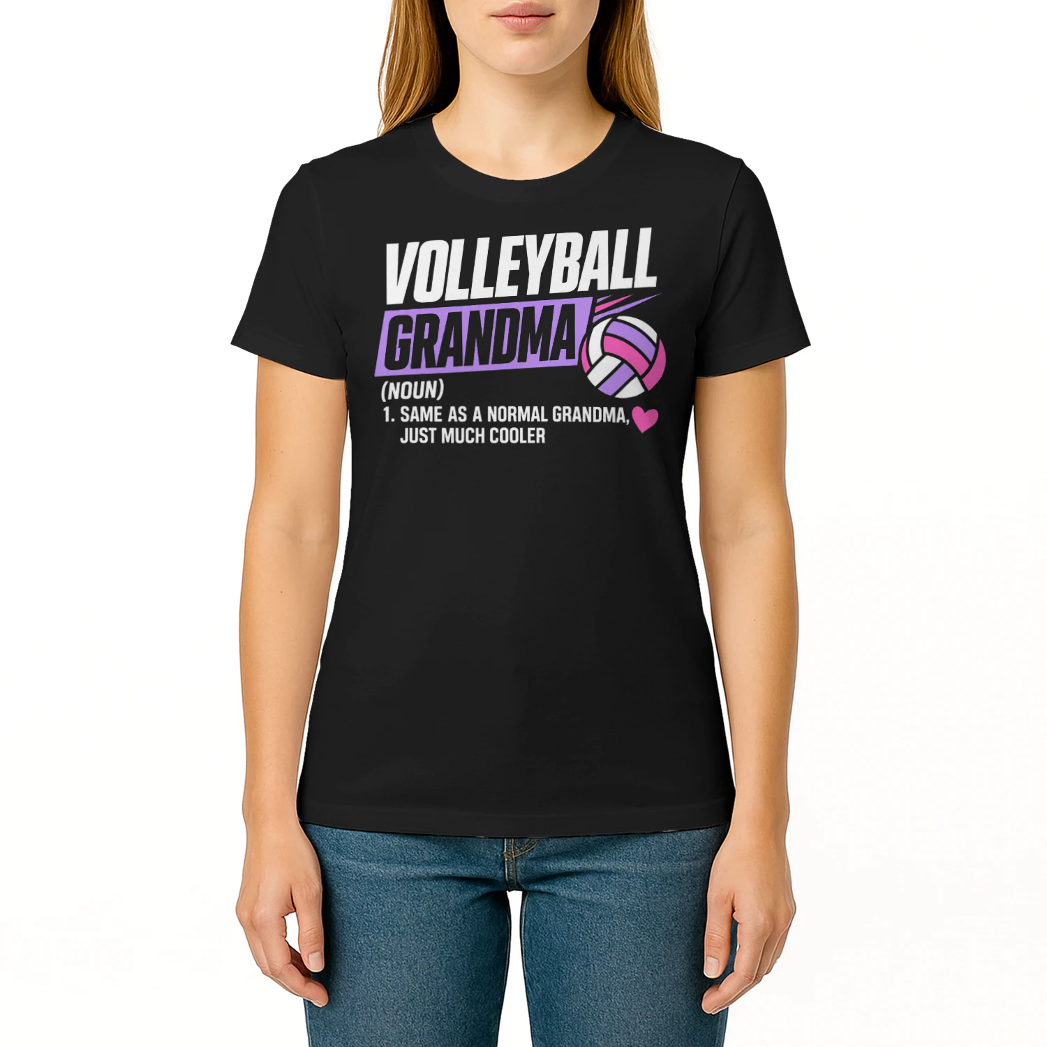 Volleyball Grandma Definition Volleyball T Shirt VOL0088