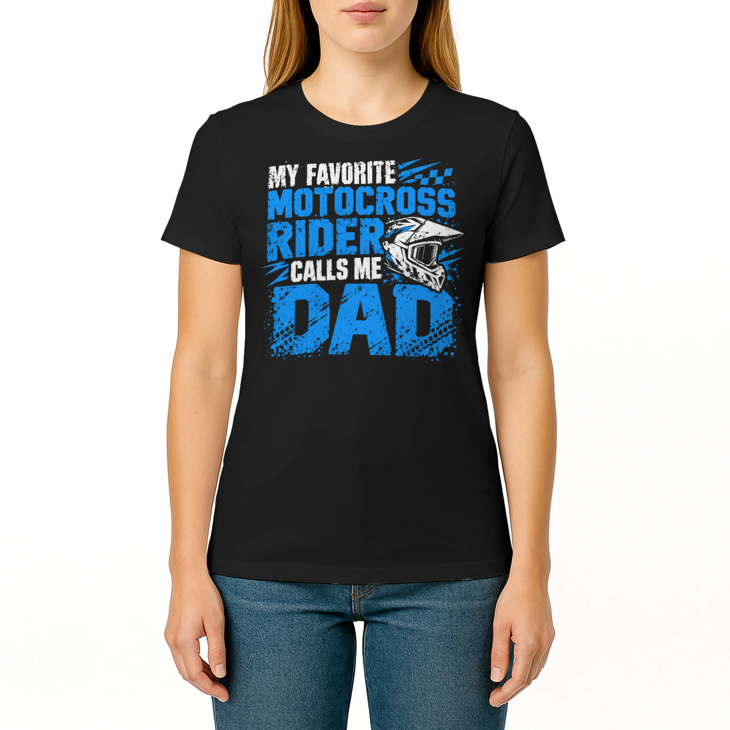Motocross Rider Calls Me Dad Motorcross T Shirt MTC0033