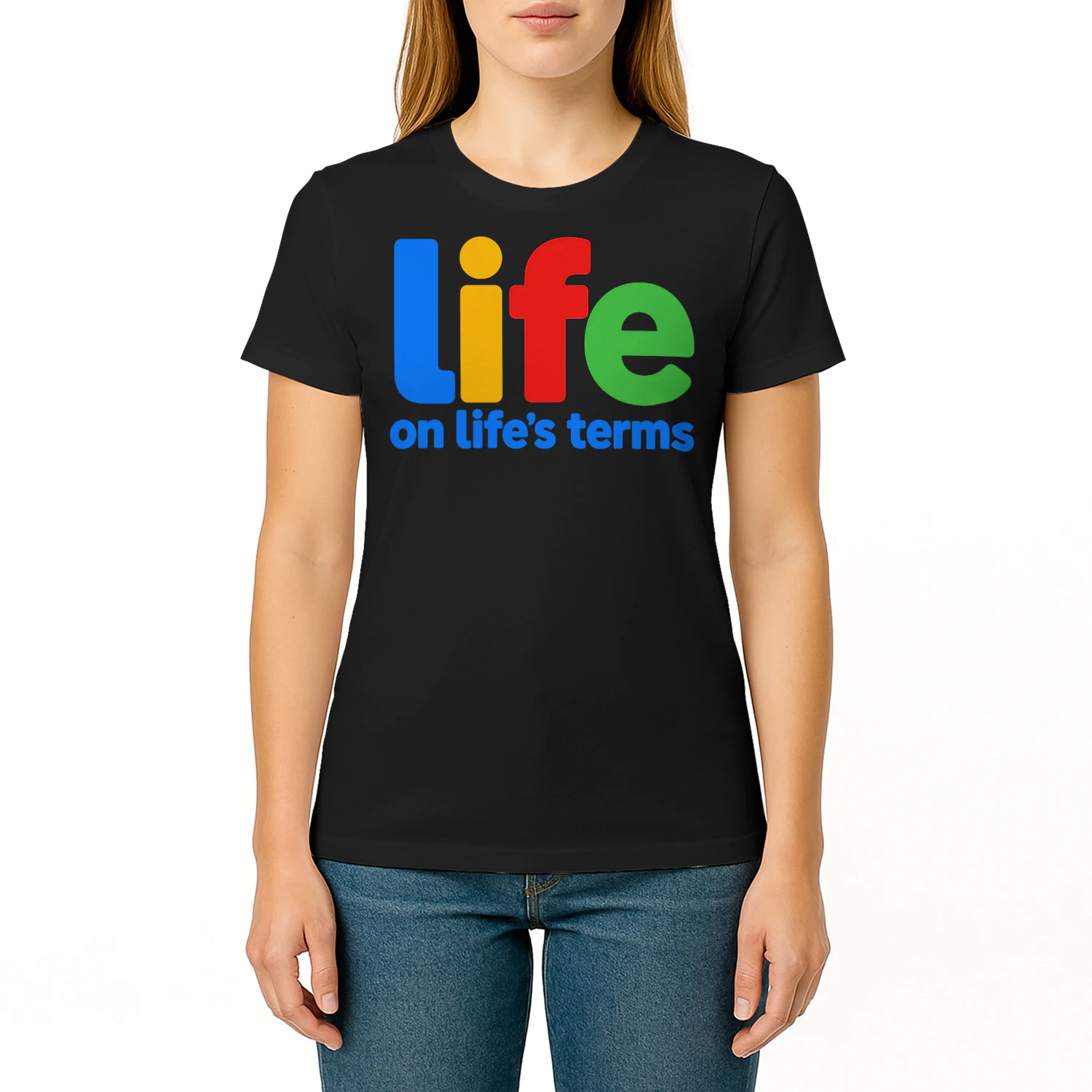 Life On Lifes Terms Sobriety Recovery Funny Sobriety T Shirt SOB0009