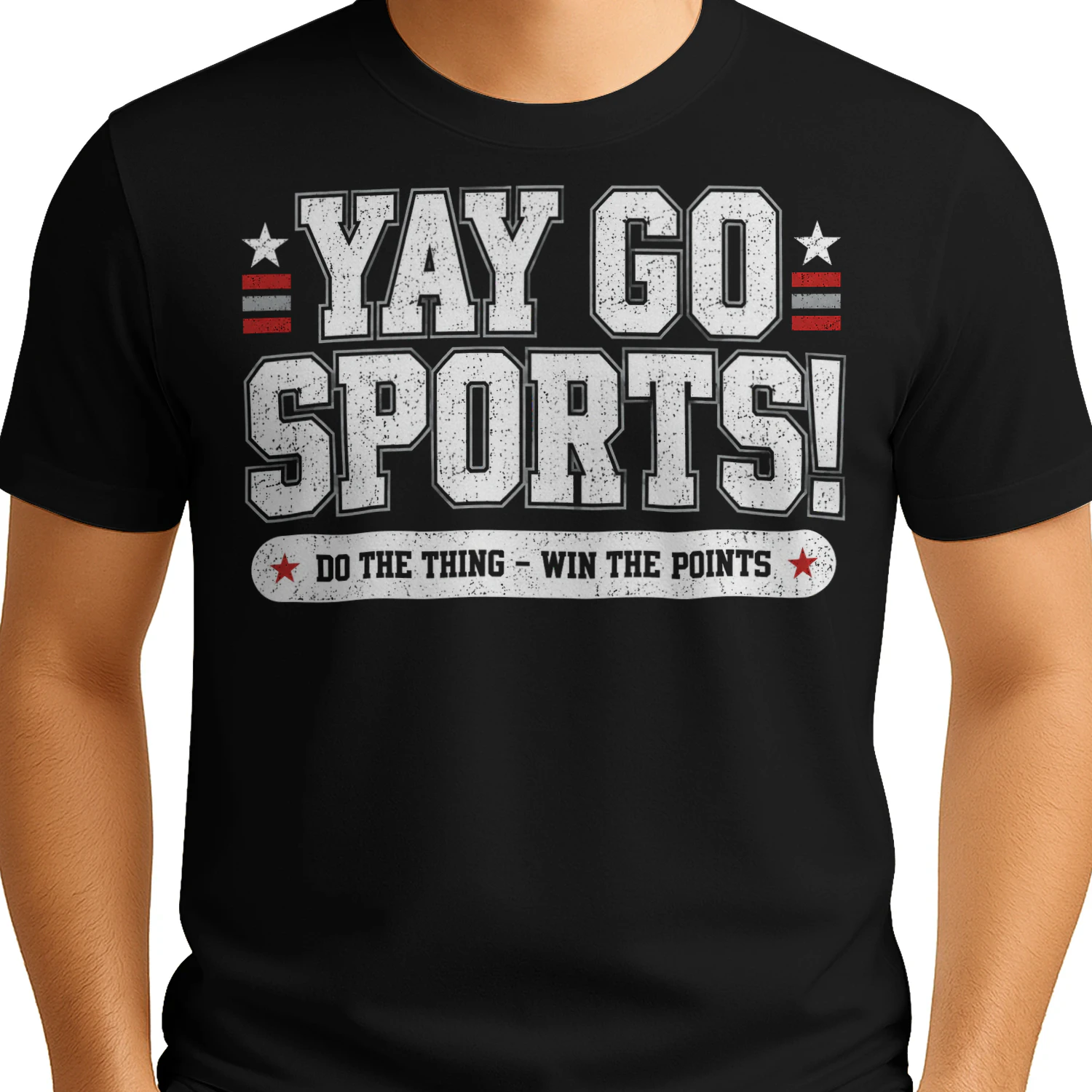 Yay Go Sports Win Points Football T Shirt FOB0103