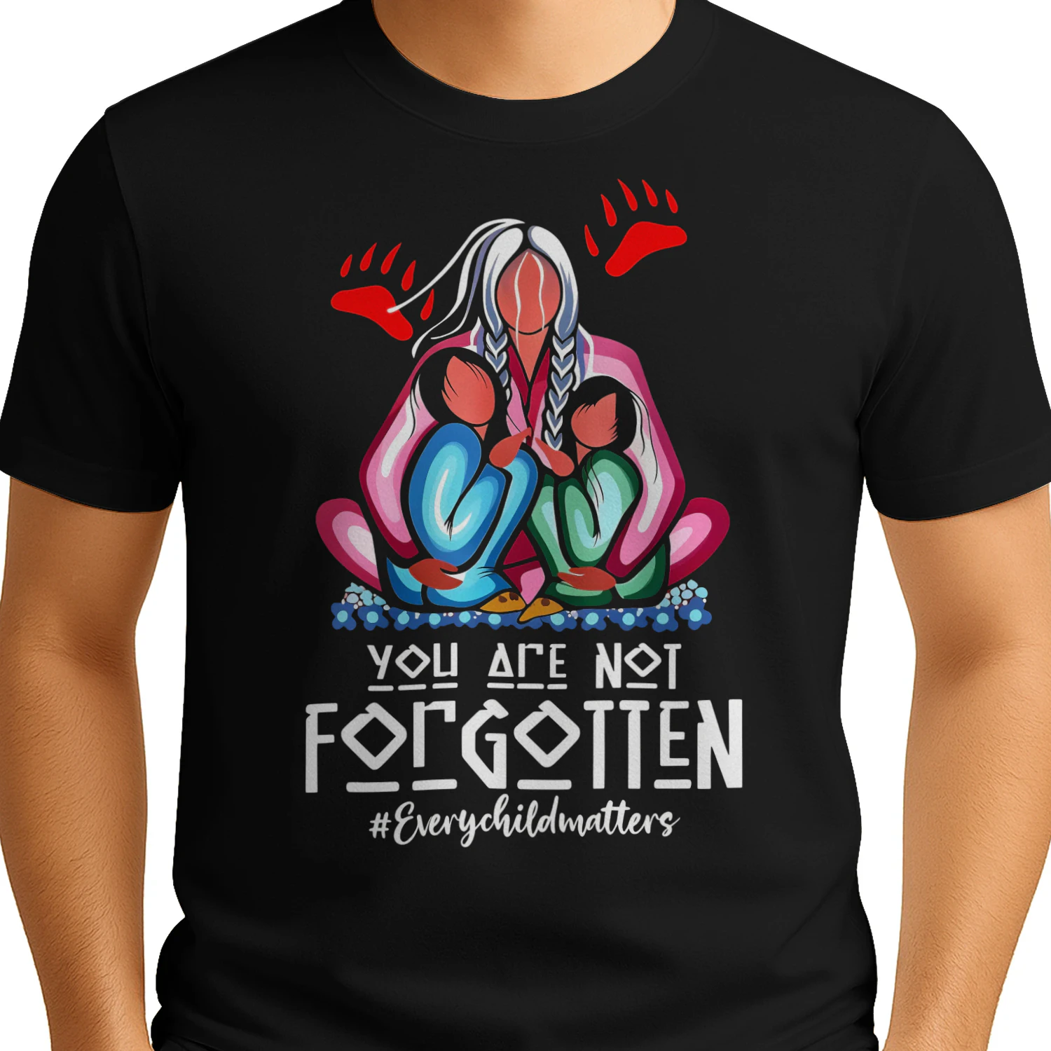 Every Child Matters Native American T Shirt NTA0019