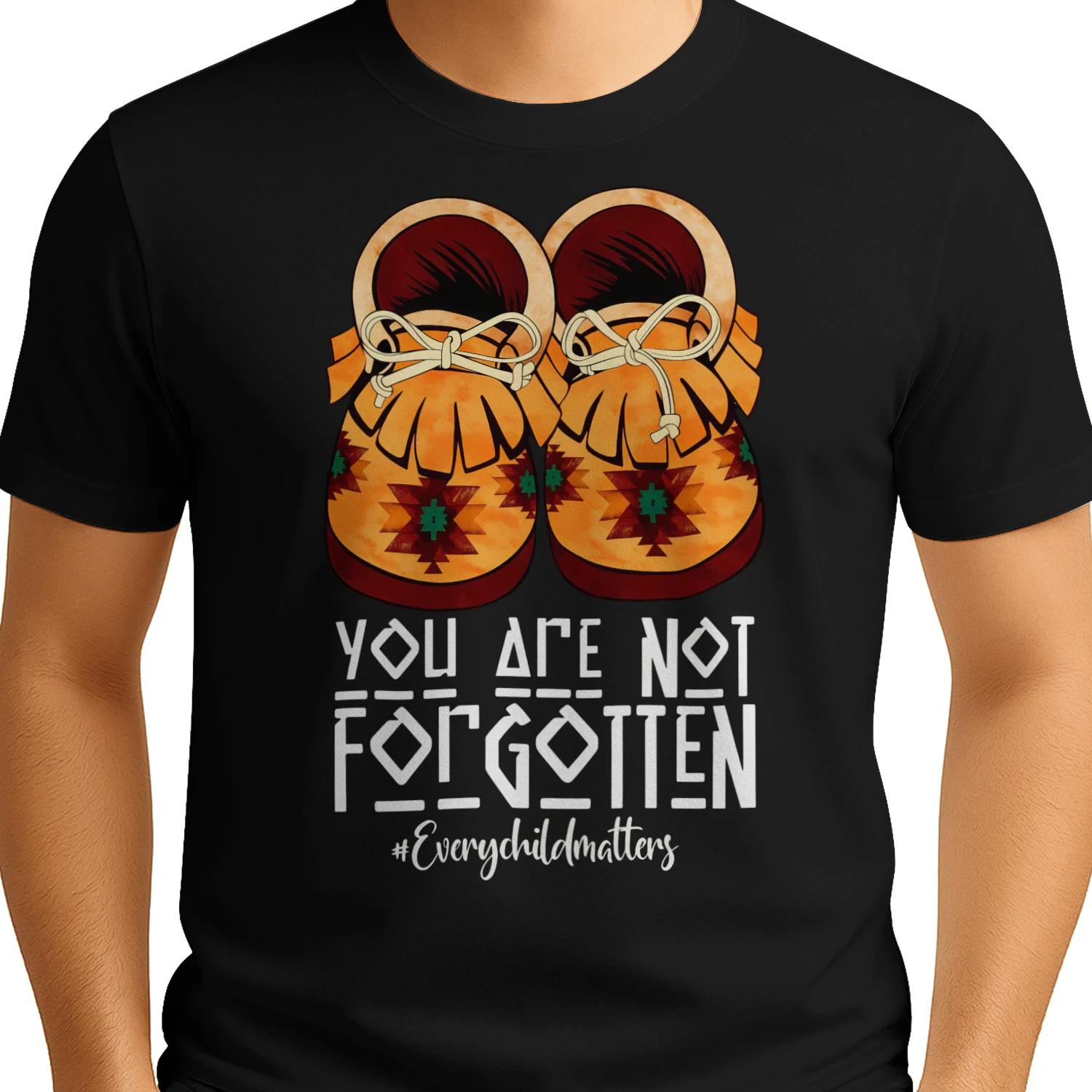 You Are Not Forgotten Native American T Shirt NTA0076