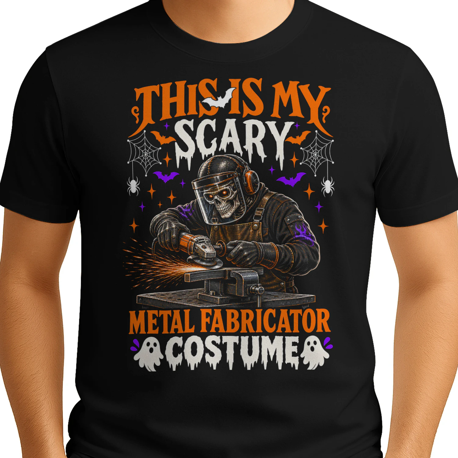 This Is My Scary Metal Fabricator Halloween T Shirt HAL0055