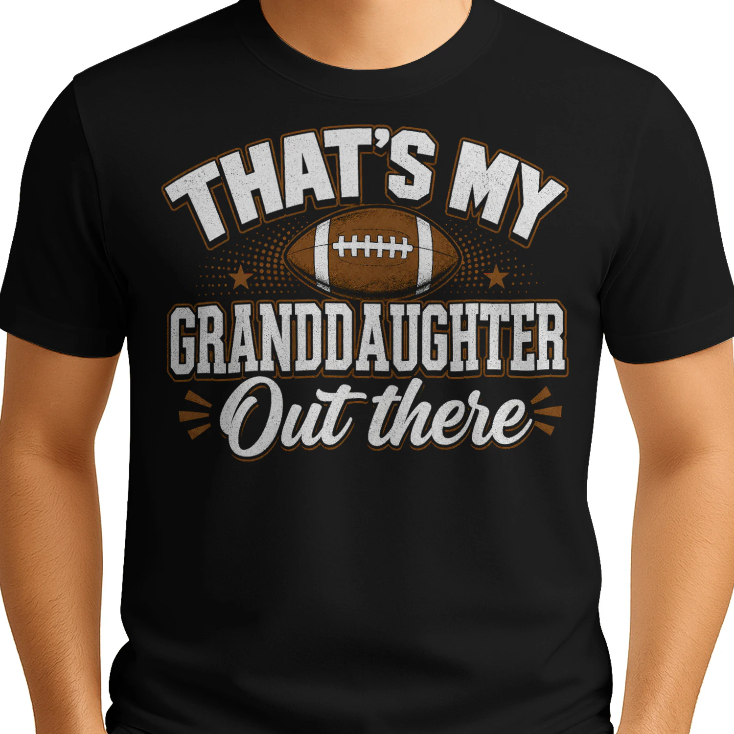 Thats My Granddaughter Out There Football T Shirt FOB0081