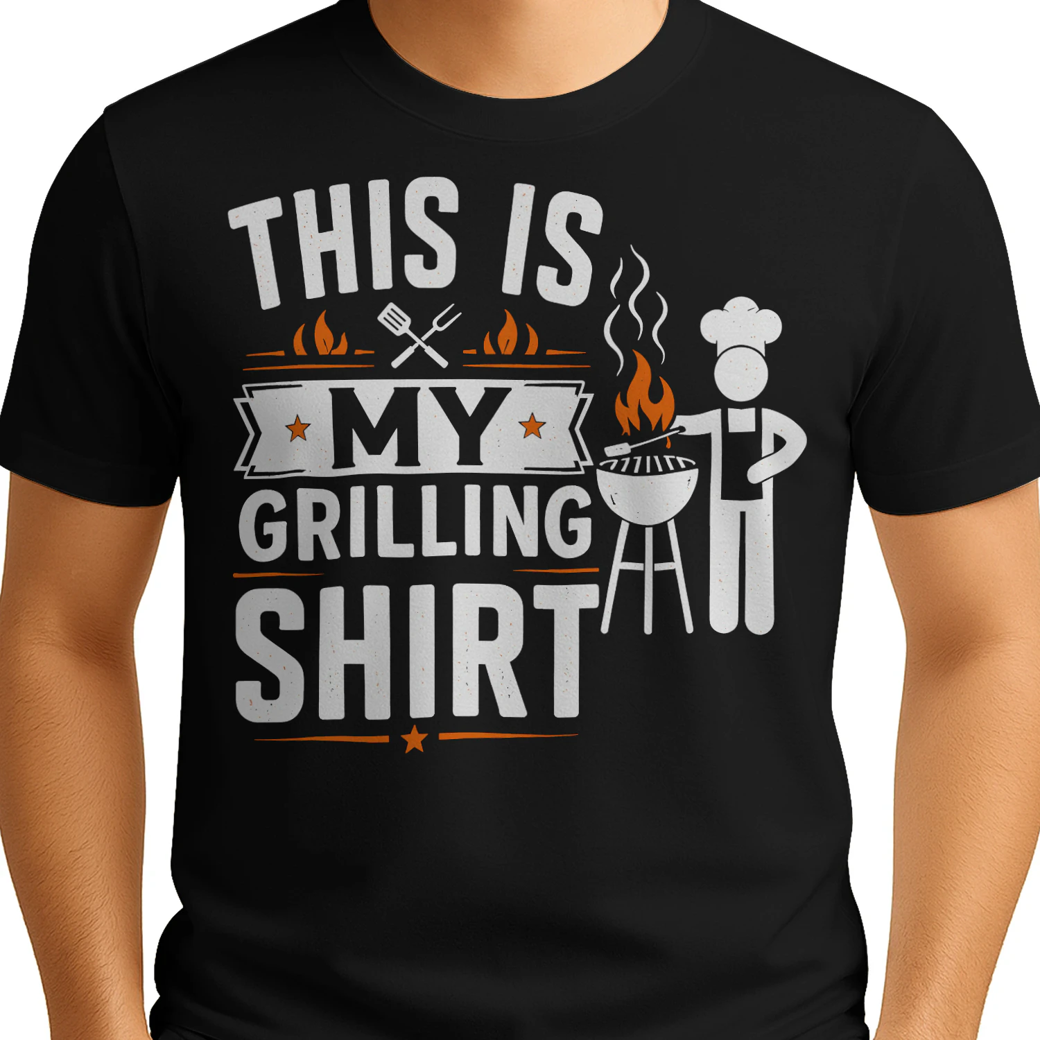 This Is My Grilling Shirt Funny Grill Master Pitmaster Chef BBQ T Shirt BBQ0079
