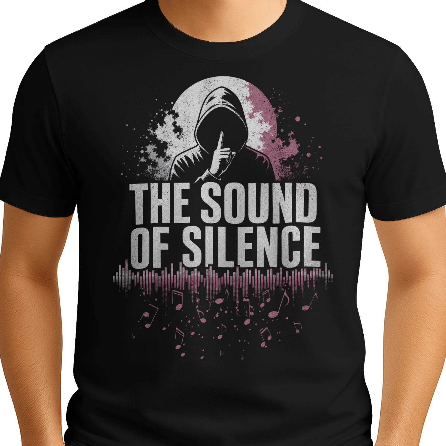 The Sound Of Silence Music Marching Band T Shirt MCB0084