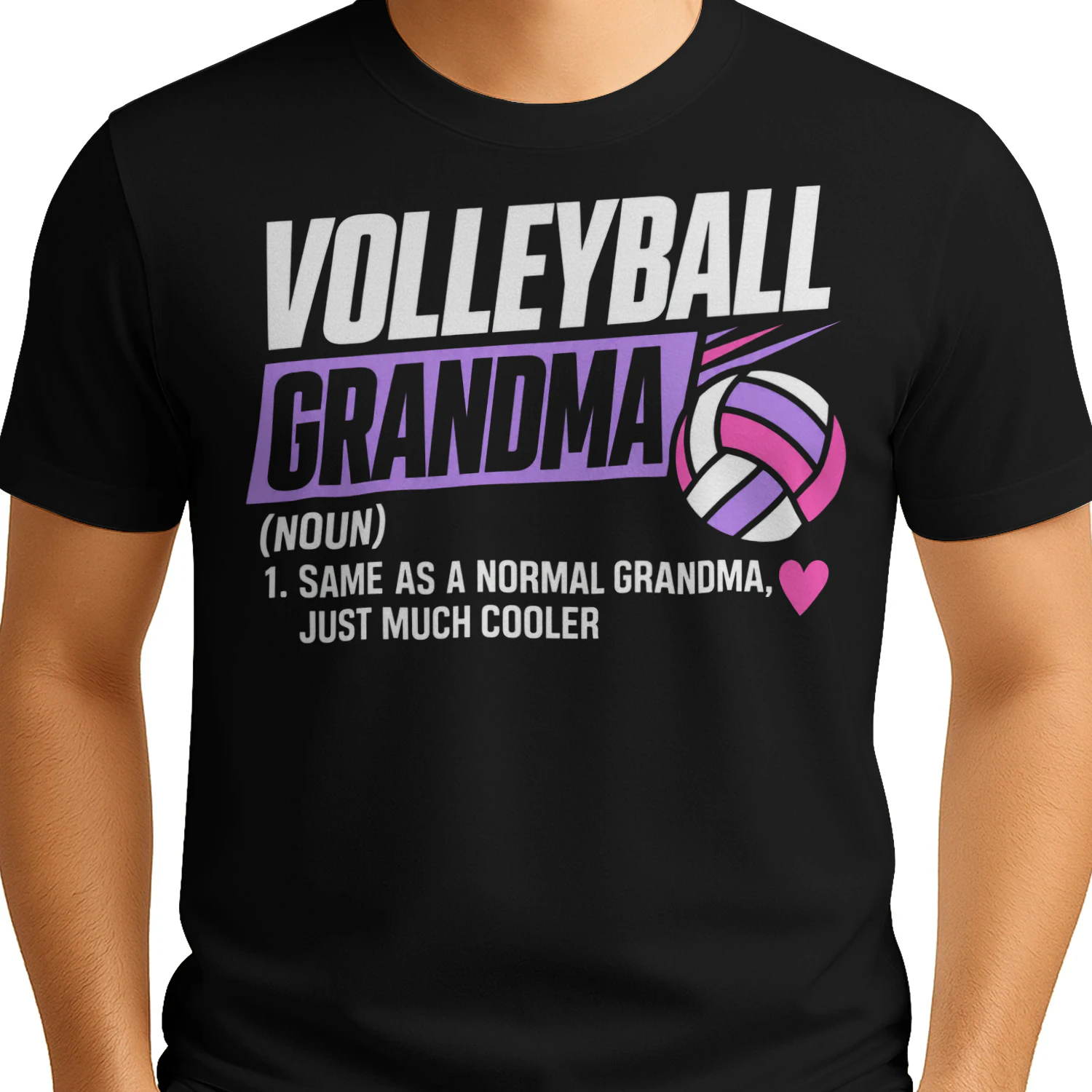 Volleyball Grandma Definition Volleyball T Shirt VOL0088