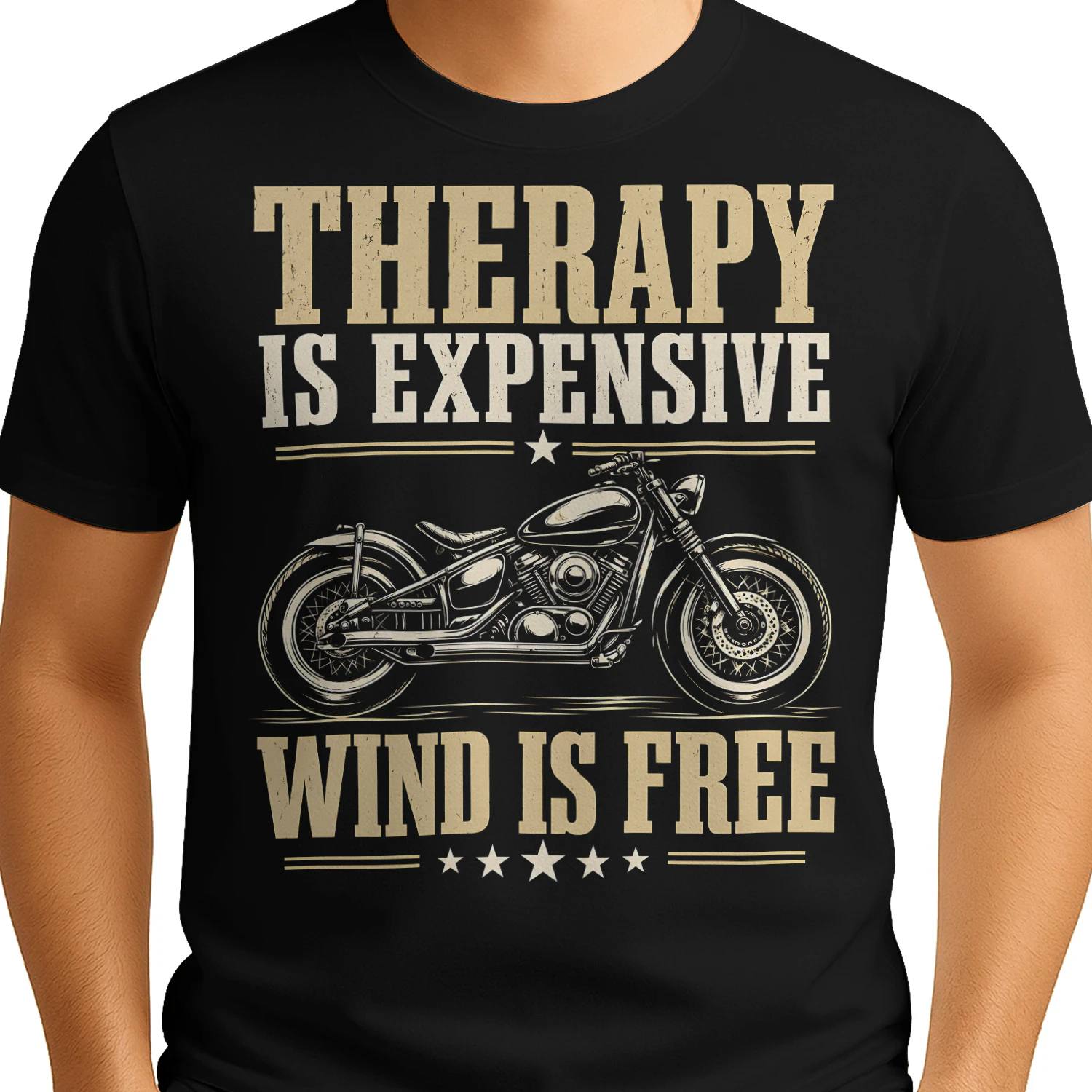 Therapy Is Expensive Wind Free Motorcross T Shirt MTC0049