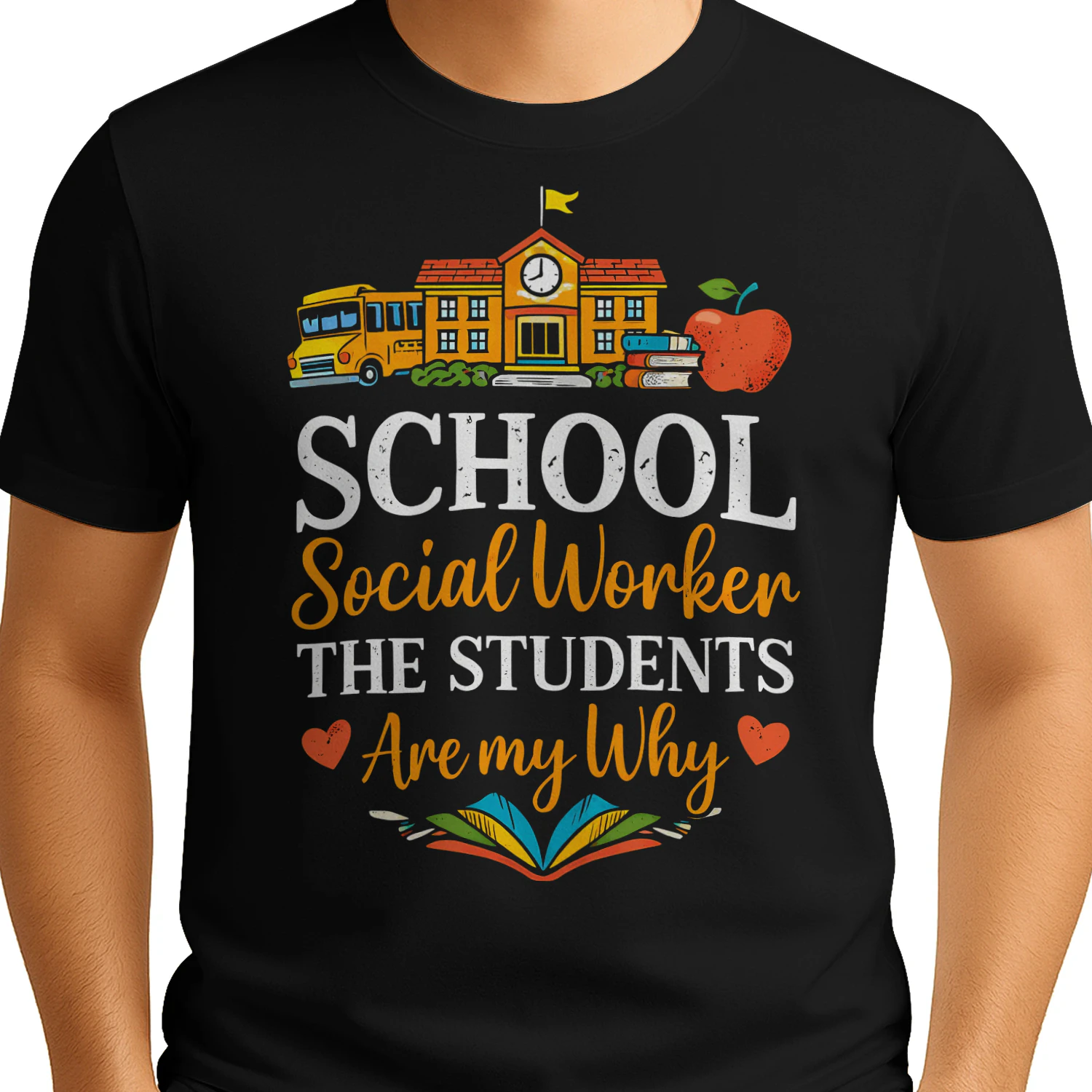 School Social Worker Students Are My Why T Shirt SSW0030