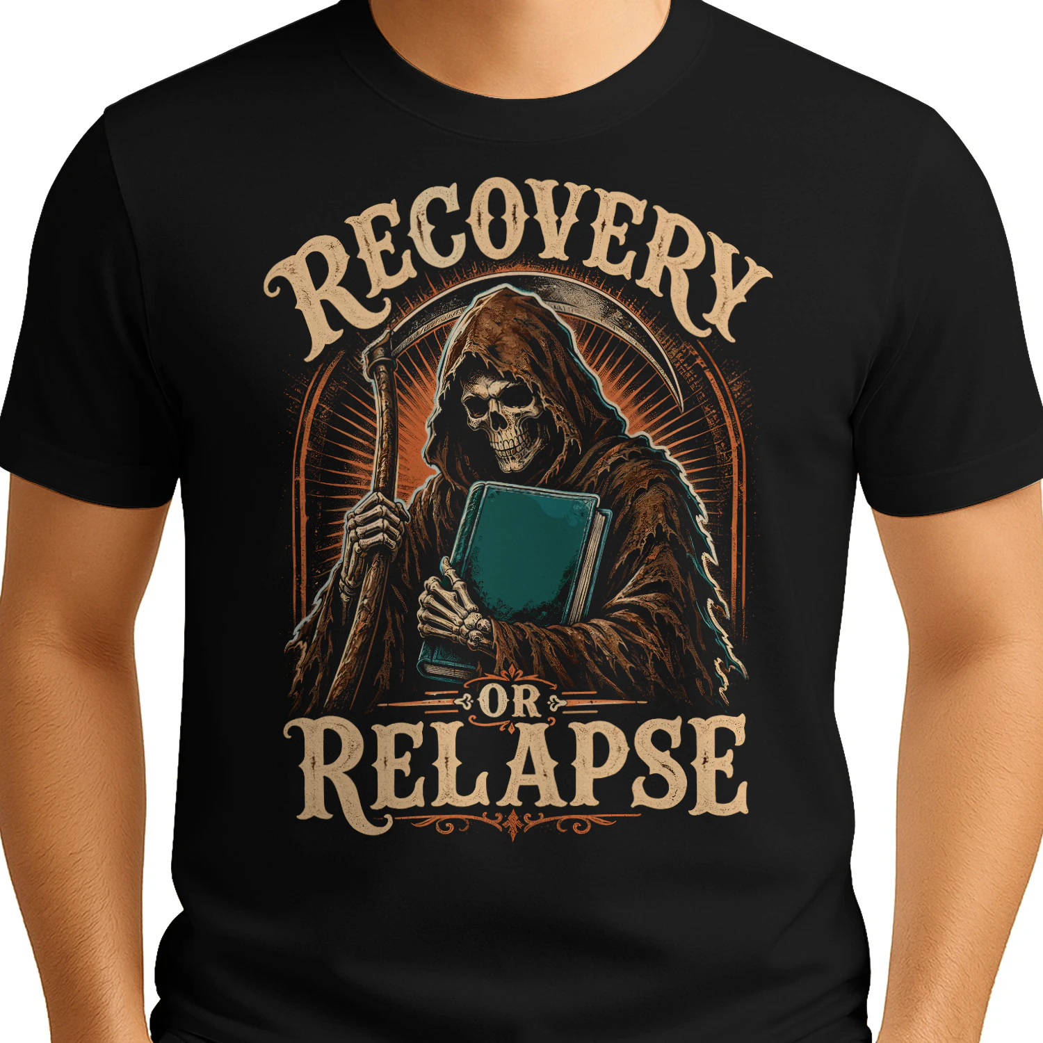Recovery Or Relapse Sober Na Aa Sobriety T Shirt SOB0014