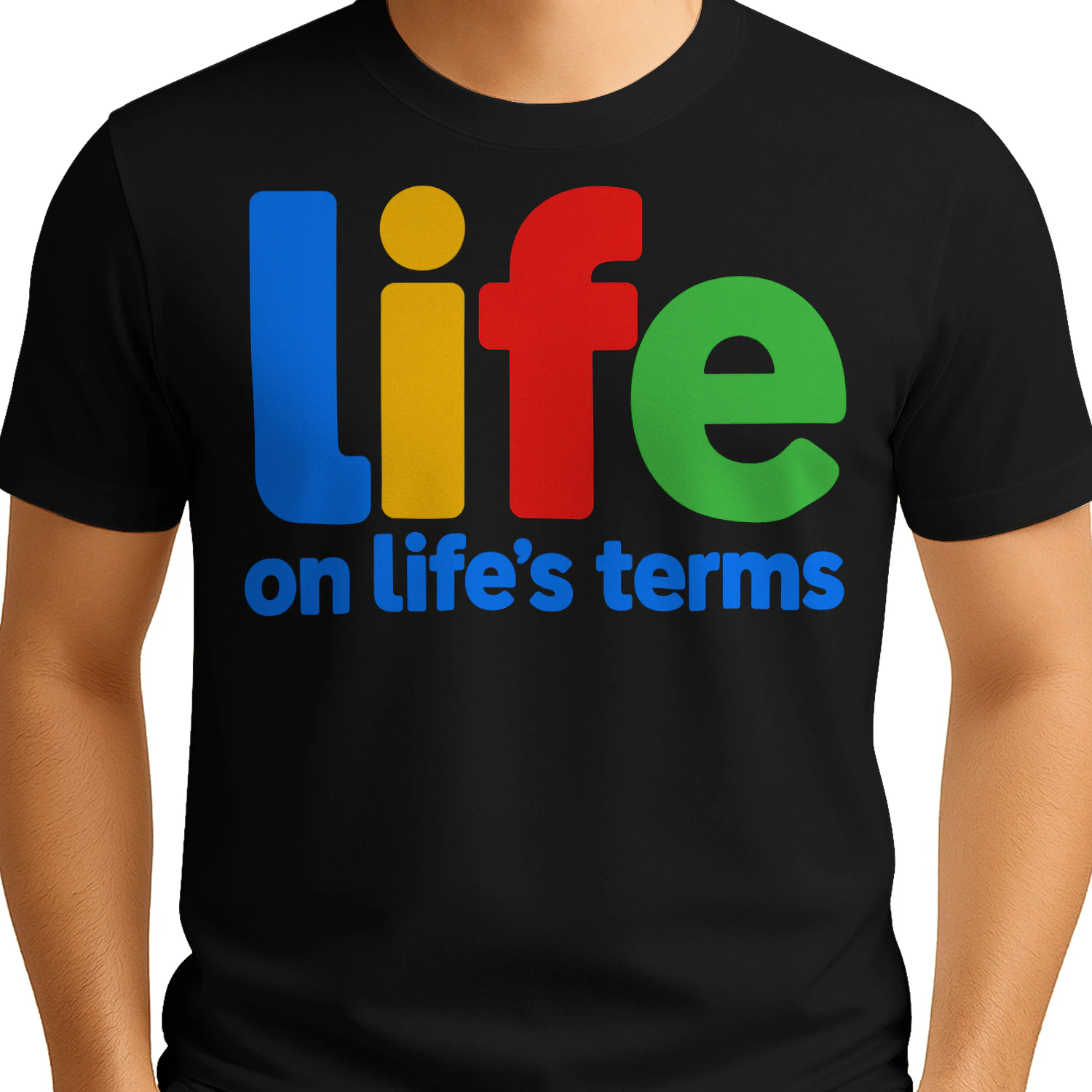 Life On Lifes Terms Sobriety Recovery Funny Sobriety T Shirt SOB0009