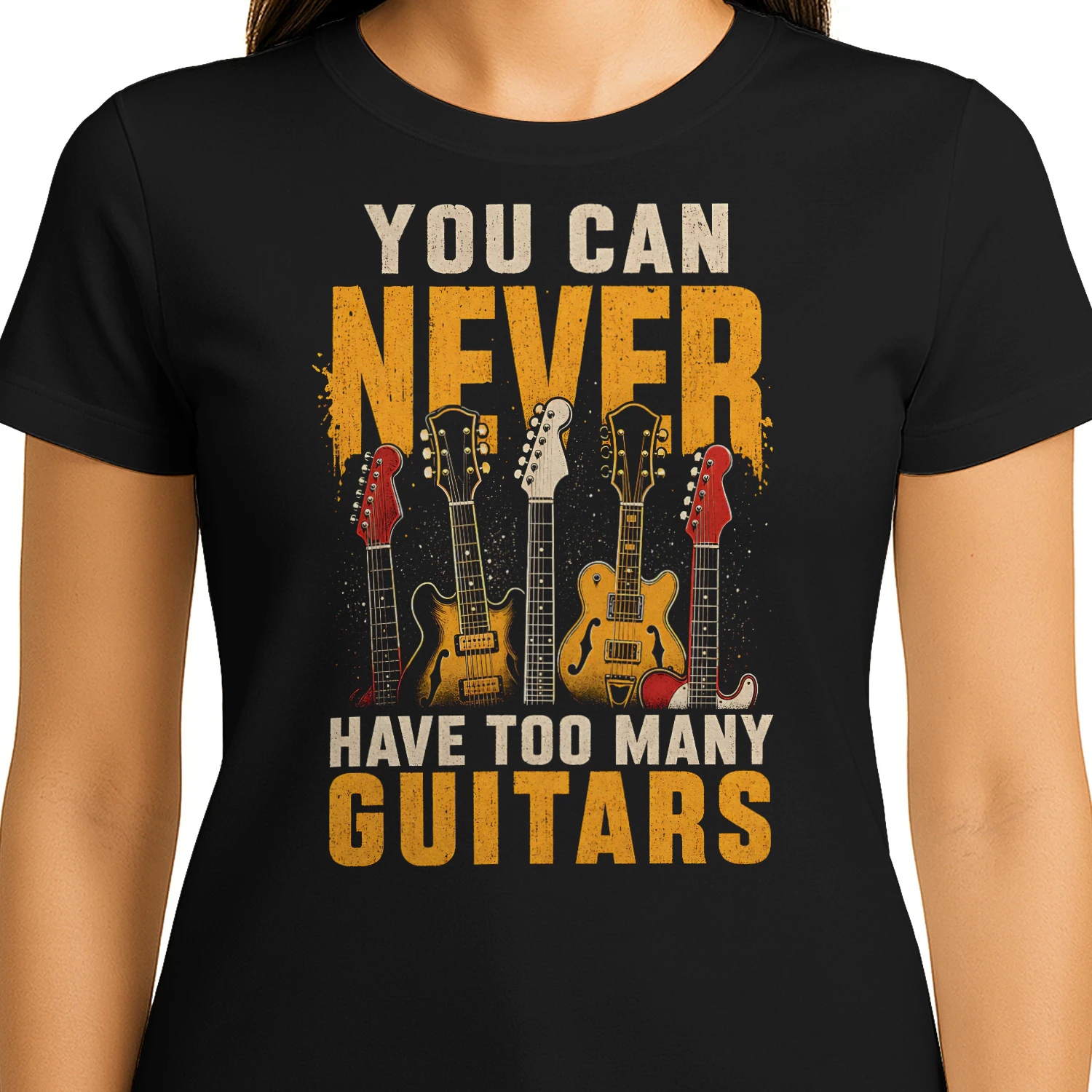 You Can Never Too Many Guitar T Shirt GTR0070