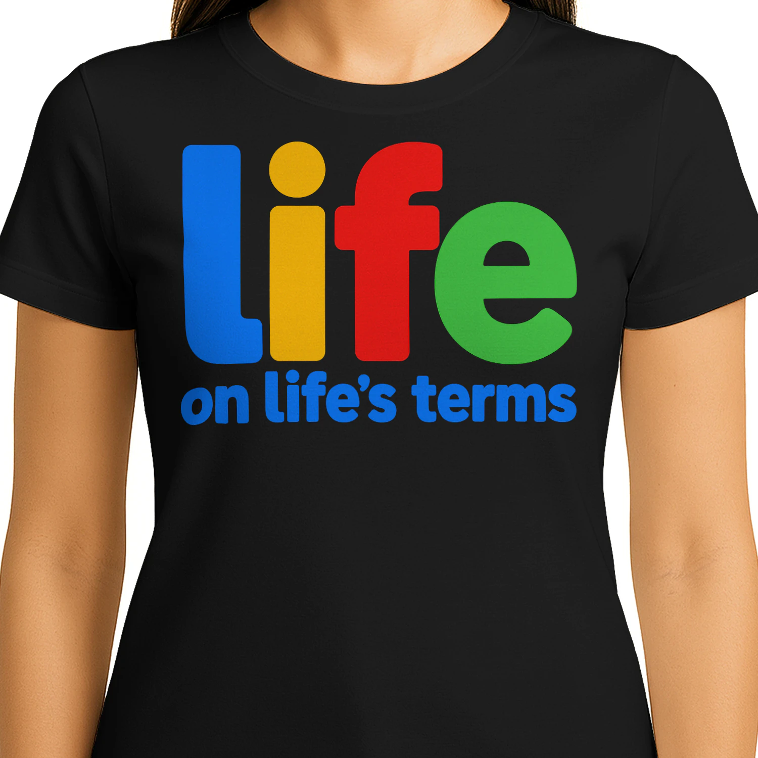 Life On Lifes Terms Sobriety Recovery Funny Sobriety T Shirt SOB0009
