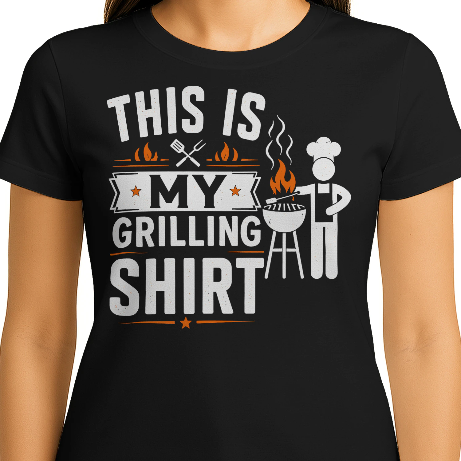 This Is My Grilling Shirt Funny Grill Master Pitmaster Chef BBQ T Shirt BBQ0079
