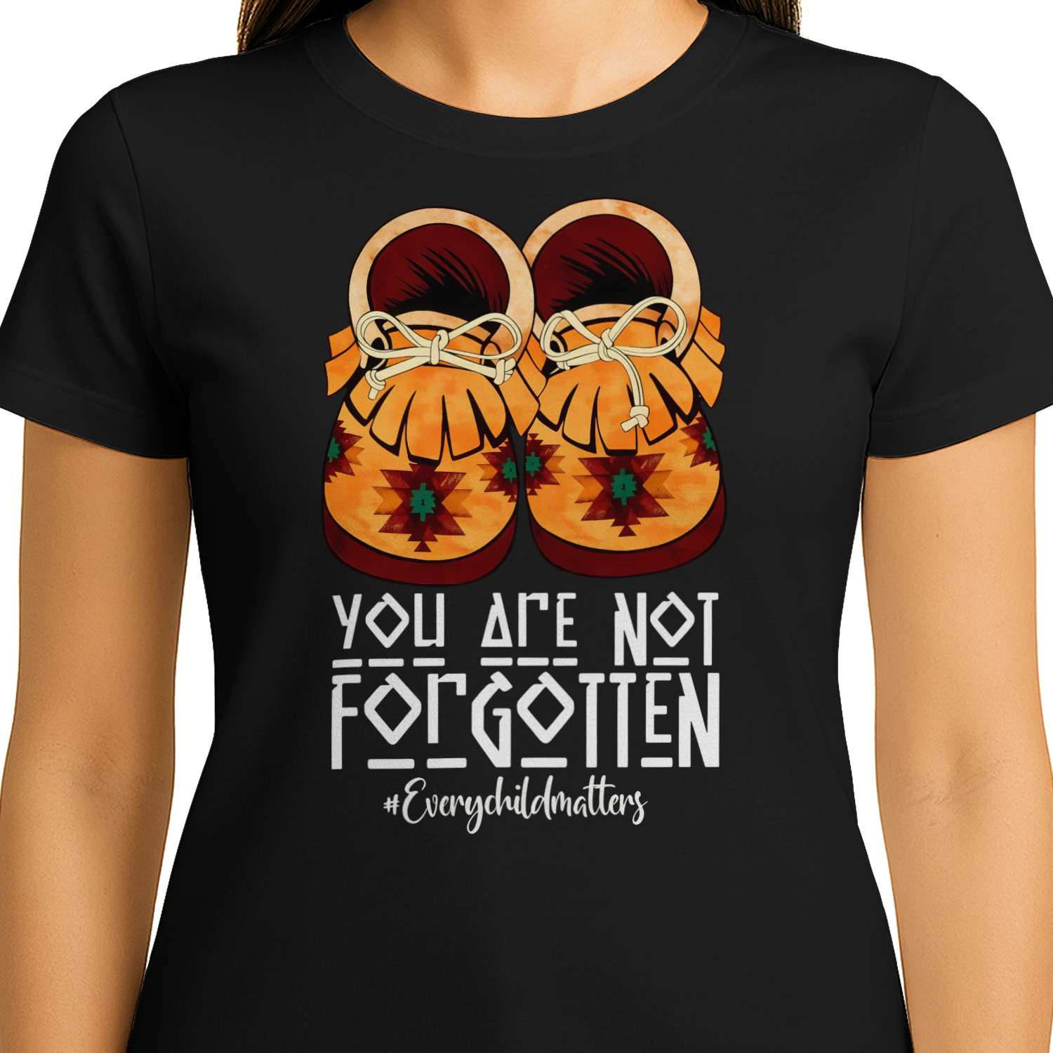 You Are Not Forgotten Native American T Shirt NTA0076