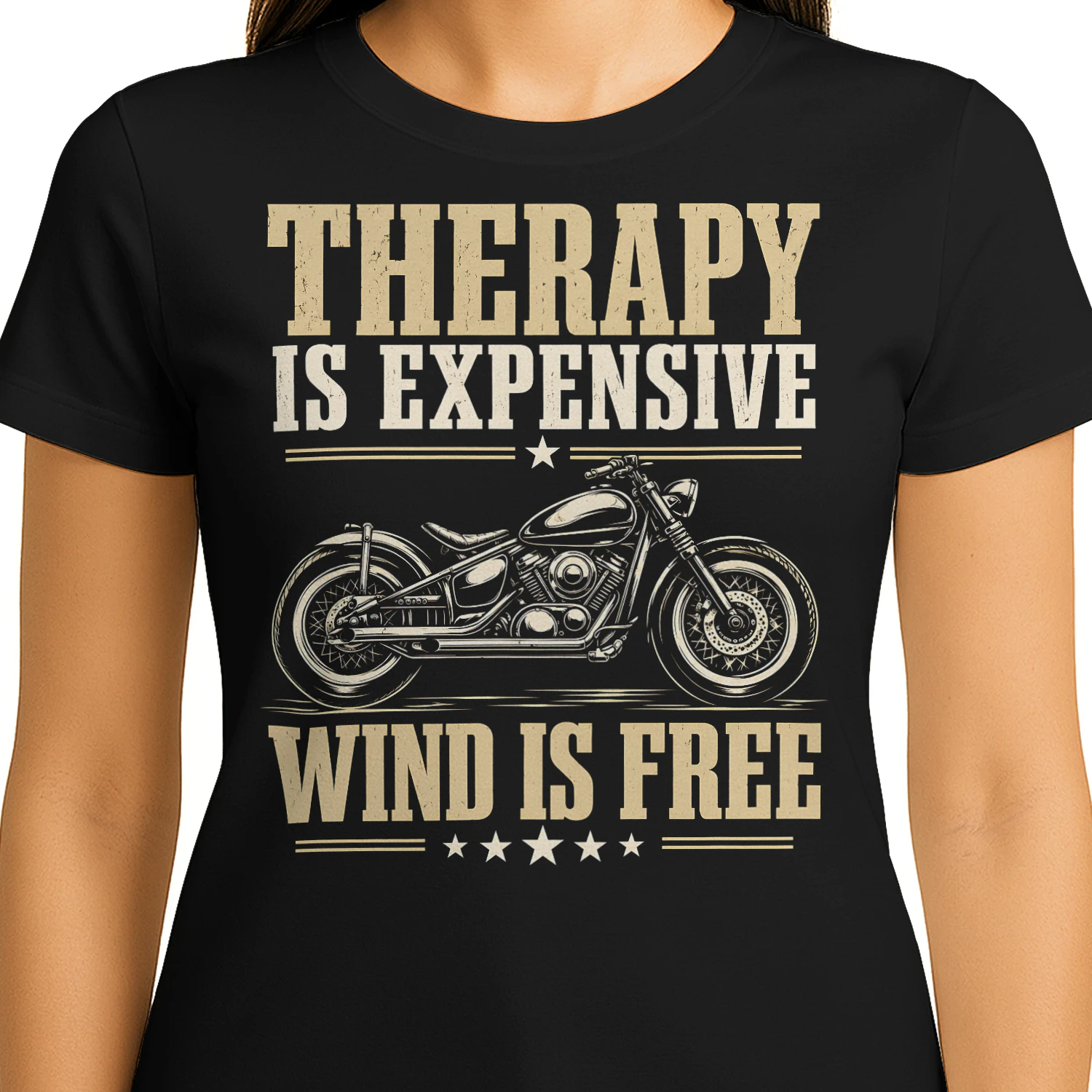 Therapy Is Expensive Wind Free Motorcross T Shirt MTC0049