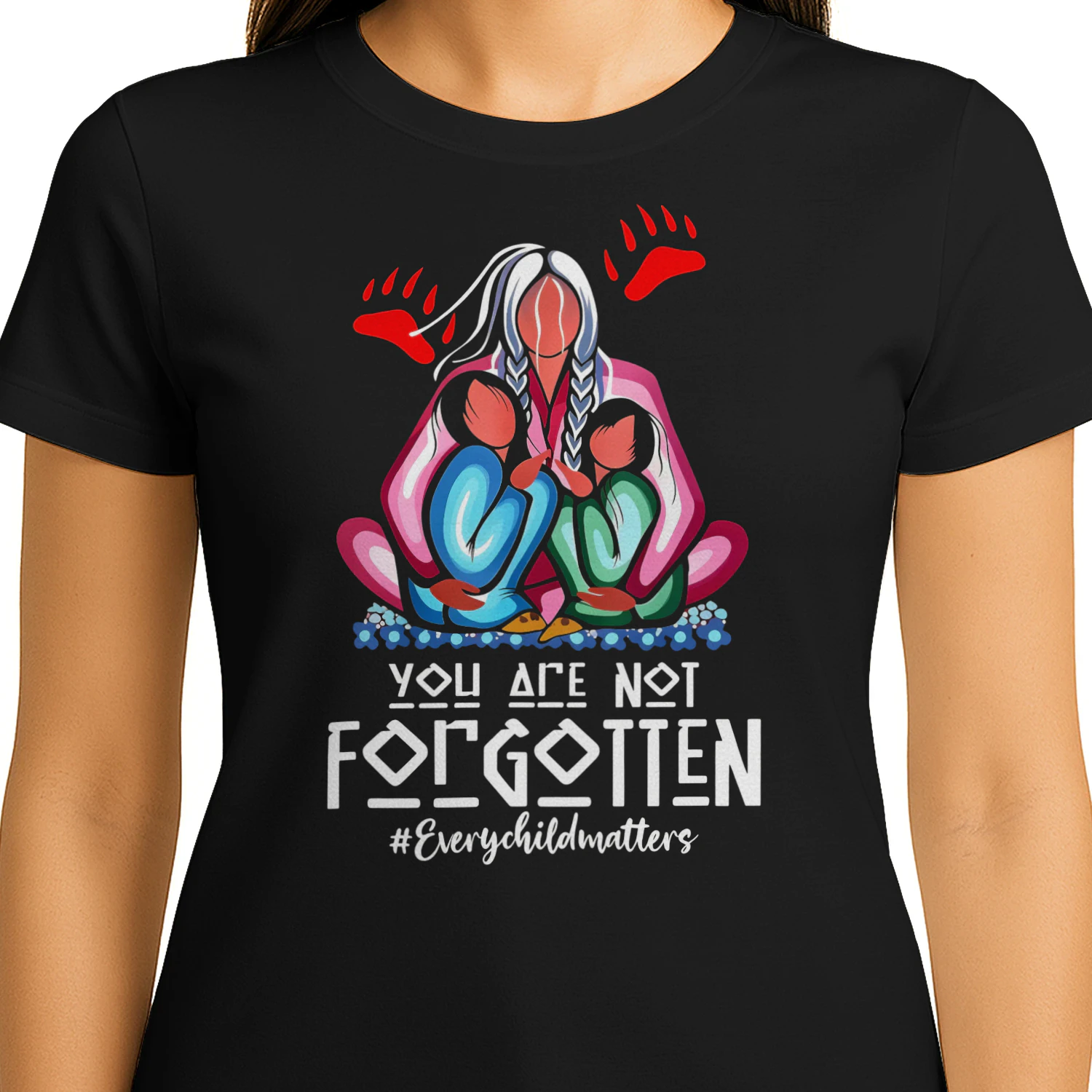 Every Child Matters Native American T Shirt NTA0019