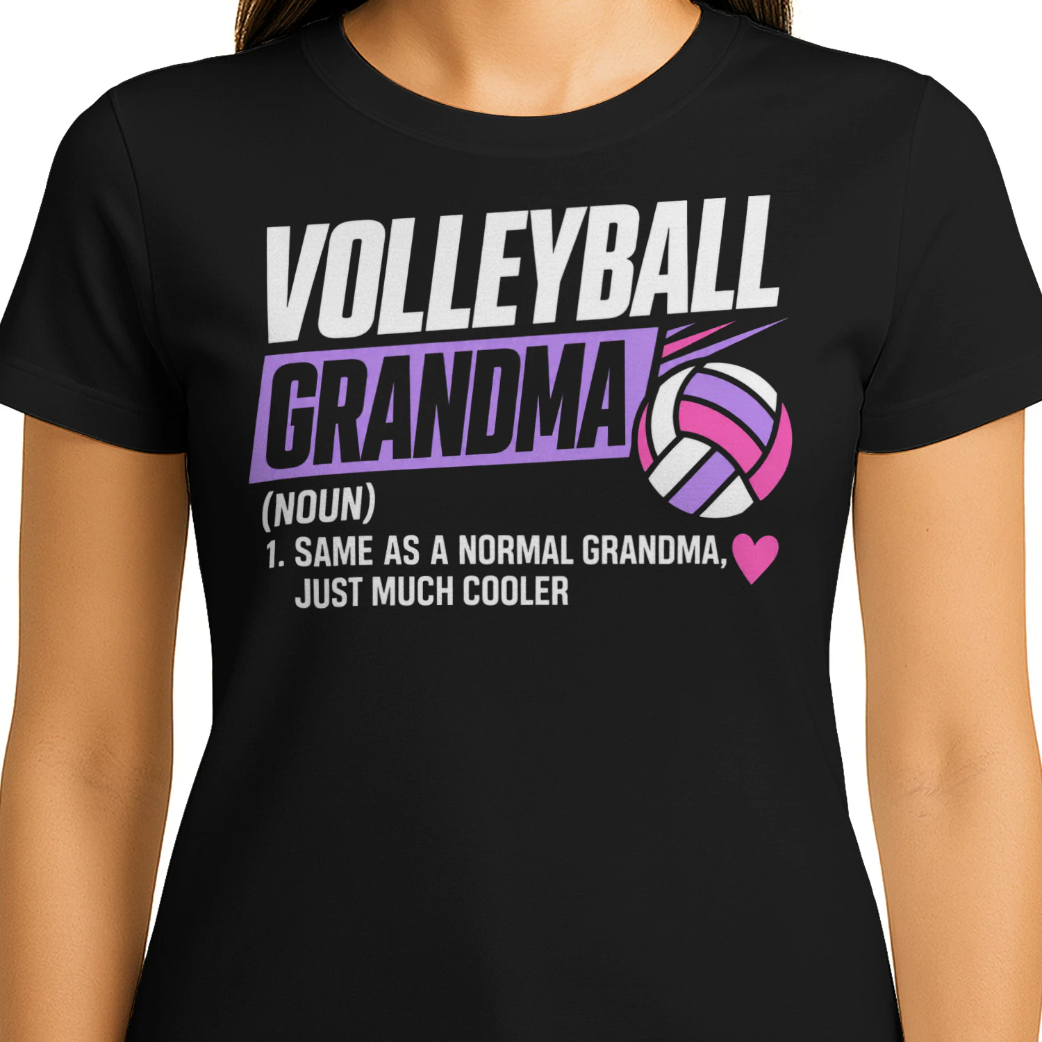 Volleyball Grandma Definition Volleyball T Shirt VOL0088