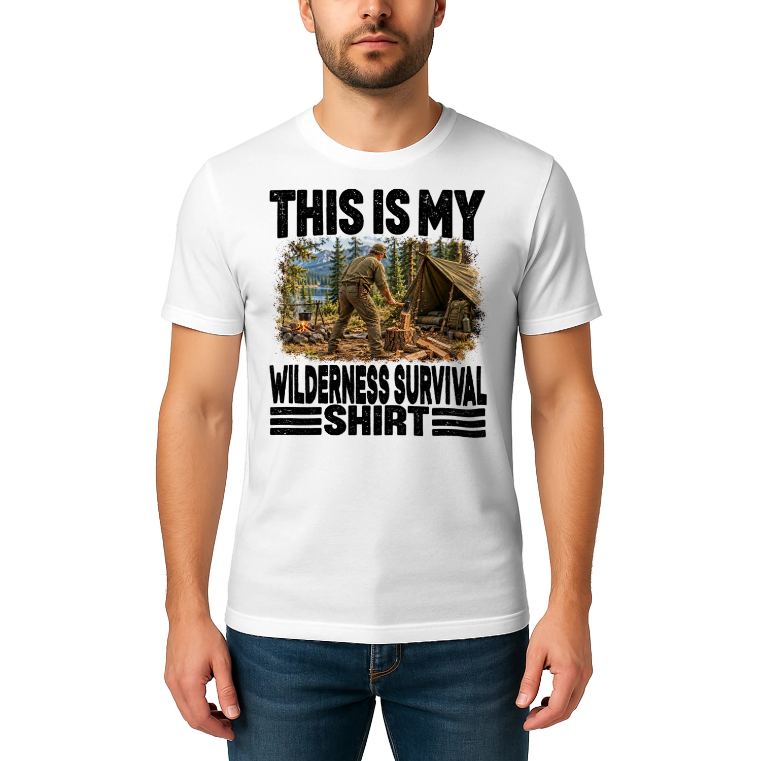 Wilderness Survival This Is My Shirt T Shirt MYS0036