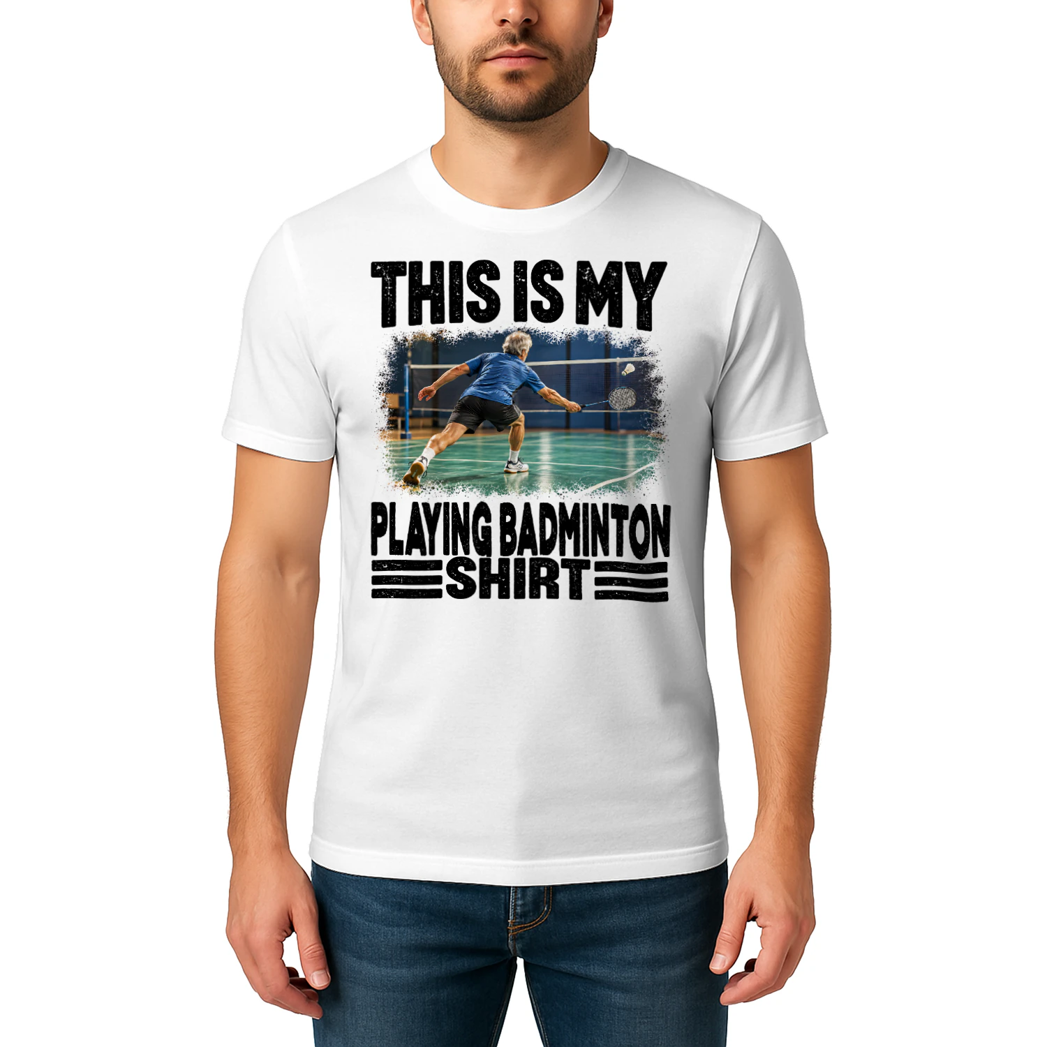 Playing Badminton This Is My Shirt T Shirt MYS0018