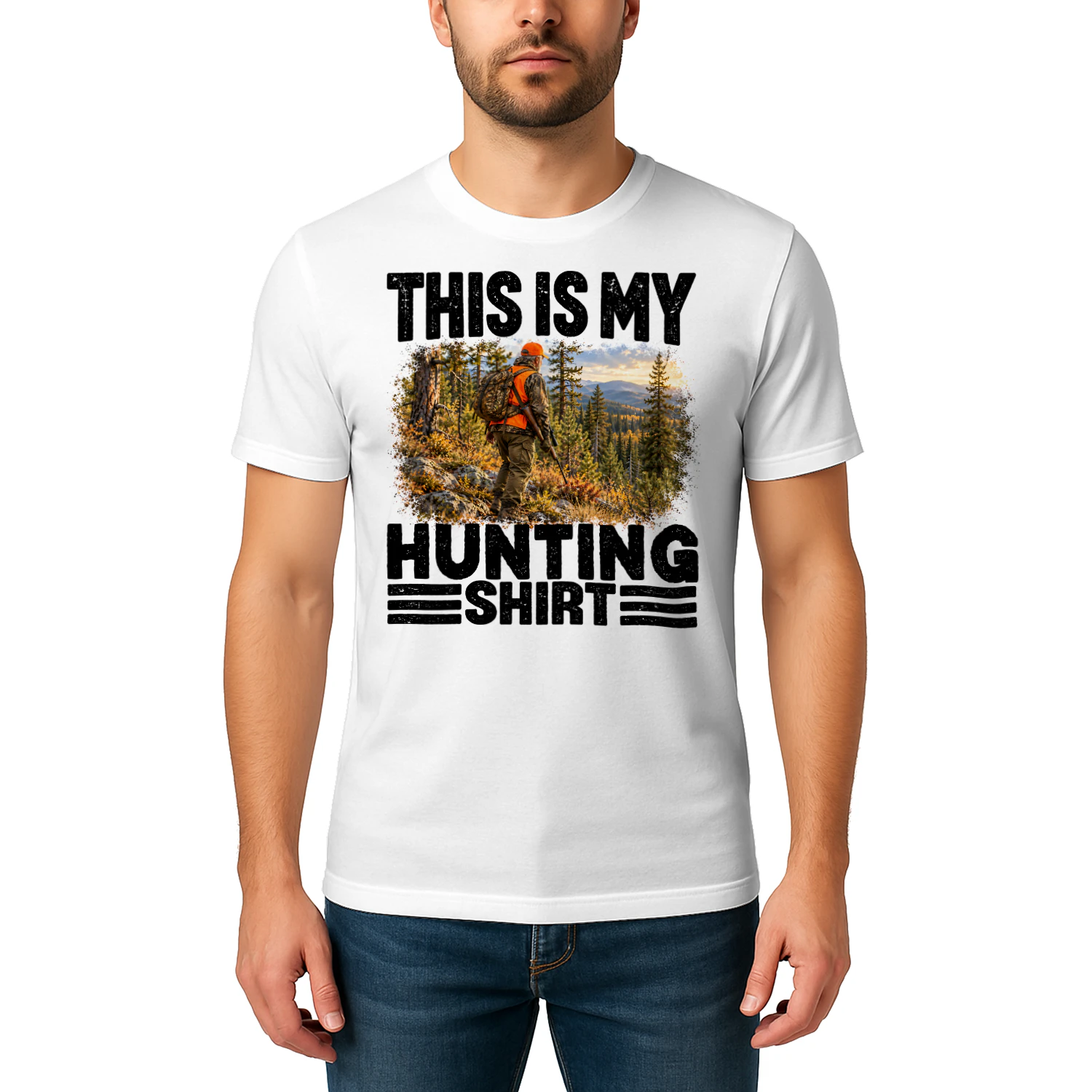 Hunting This Is My Shirt T Shirt MYS0012