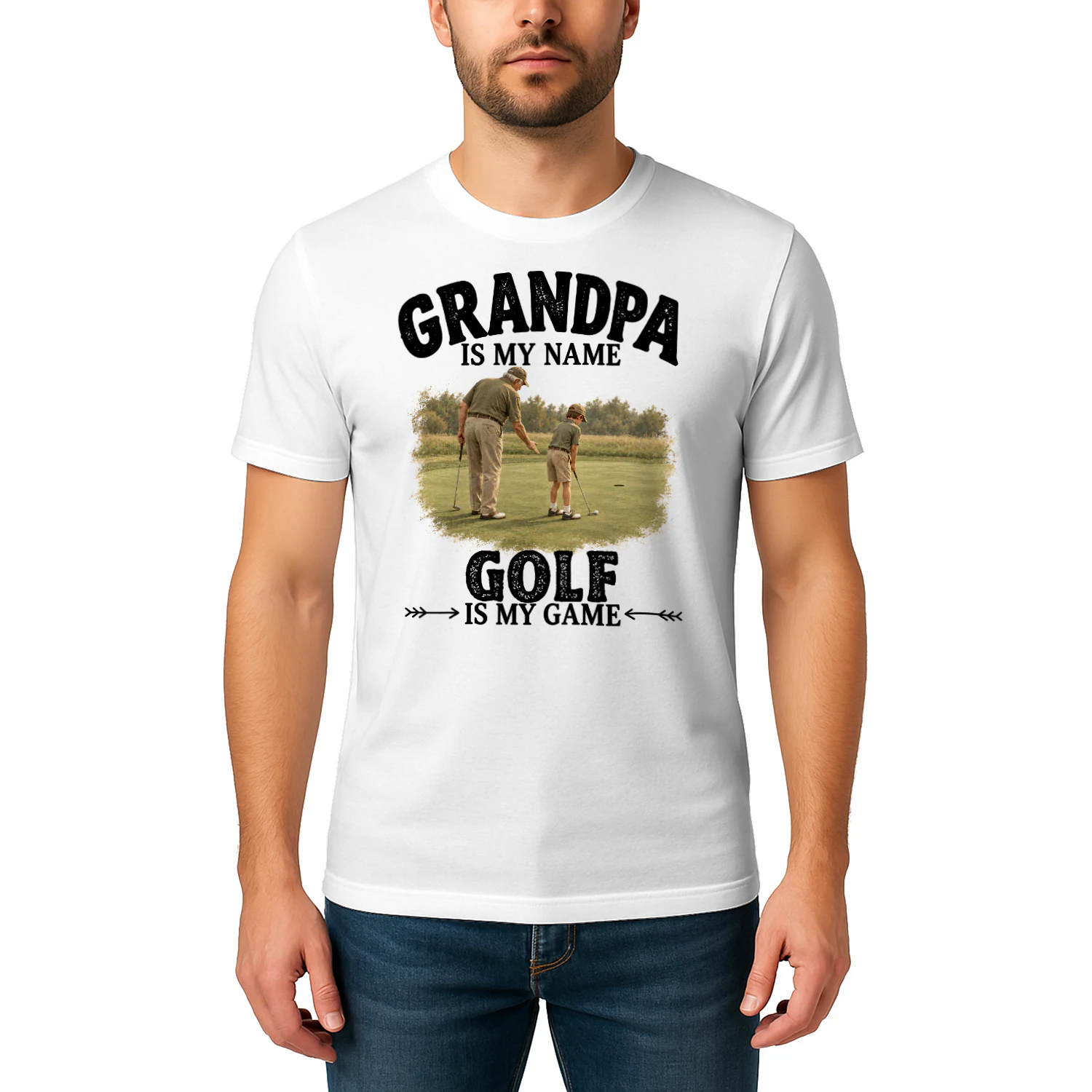 Golf Is My Game Grandpa T Shirt GRP0026