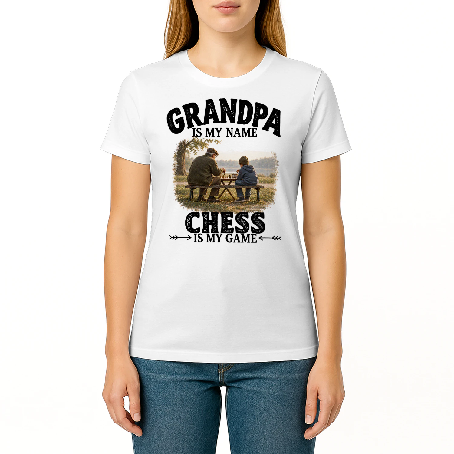 Chess Is My Game Grandpa T Shirt GRP0016
