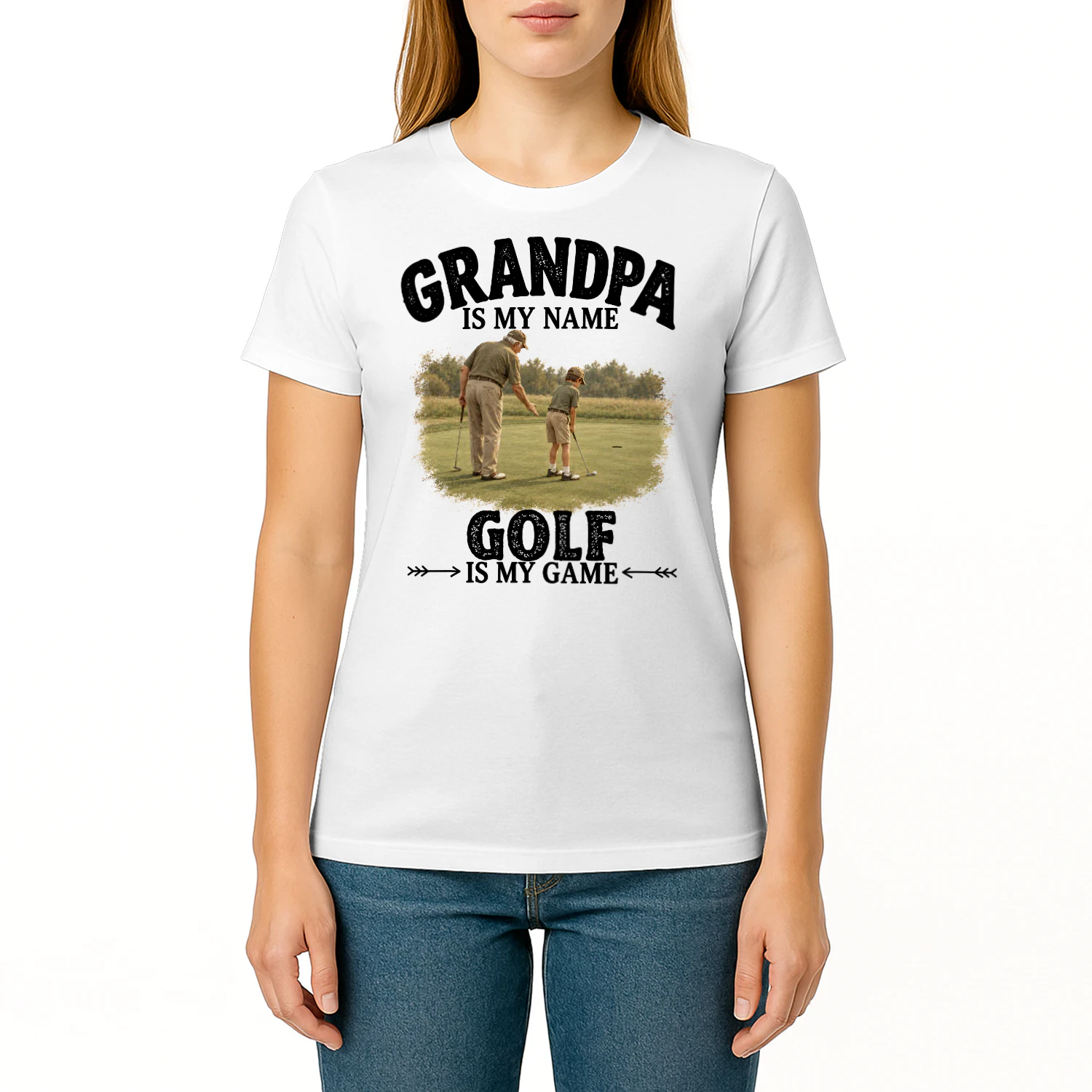 Golf Is My Game Grandpa T Shirt GRP0026