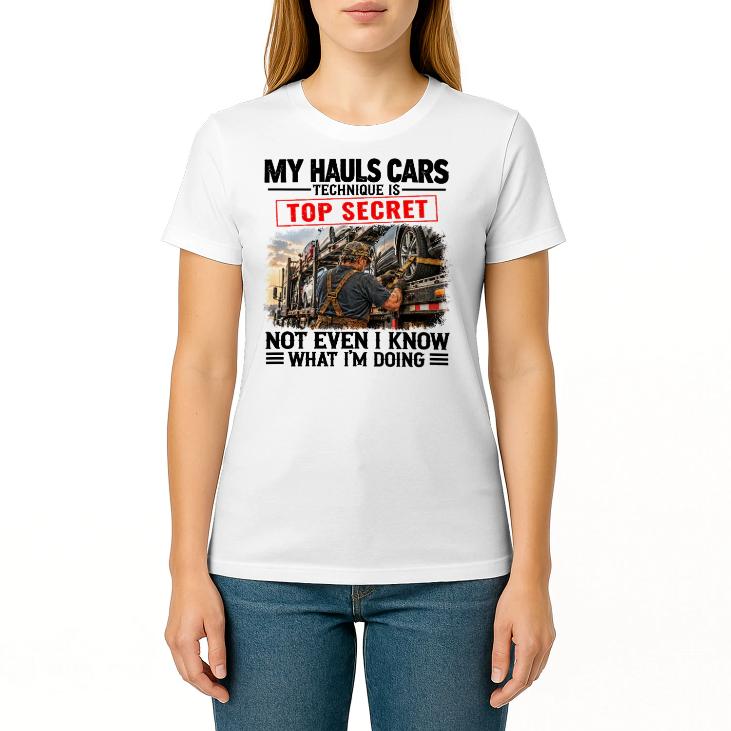 My Hauls Cars Technique Top Secret T Shirt TSE0040