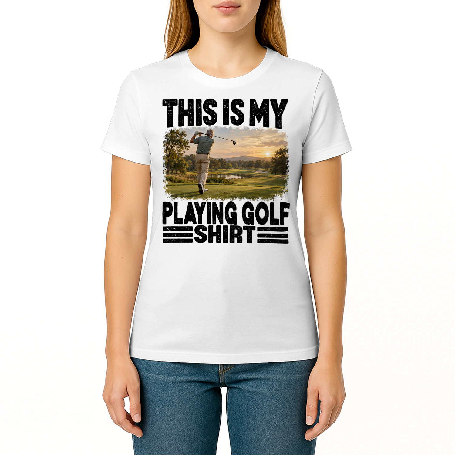 Playing Golf This Is My Shirt T Shirt MYS0021