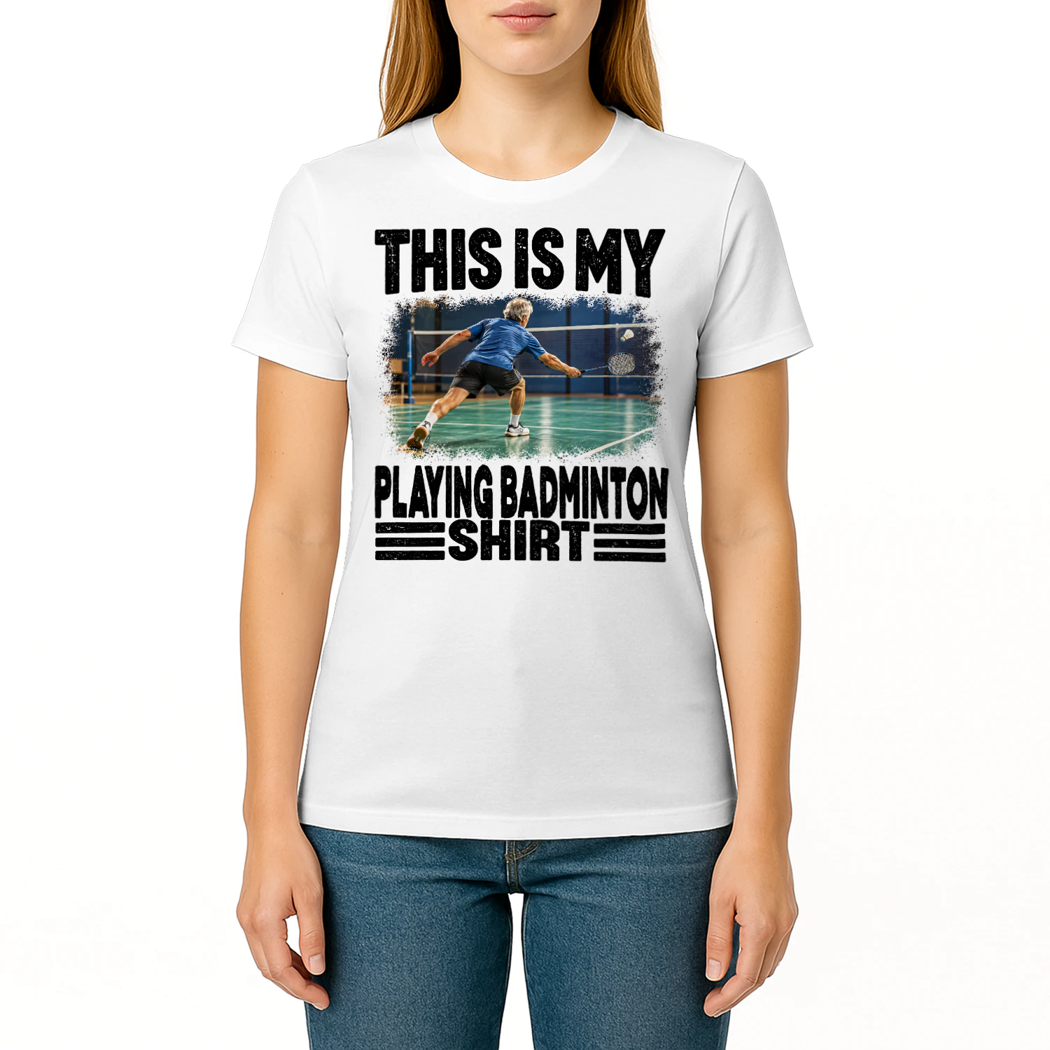 Playing Badminton This Is My Shirt T Shirt MYS0018