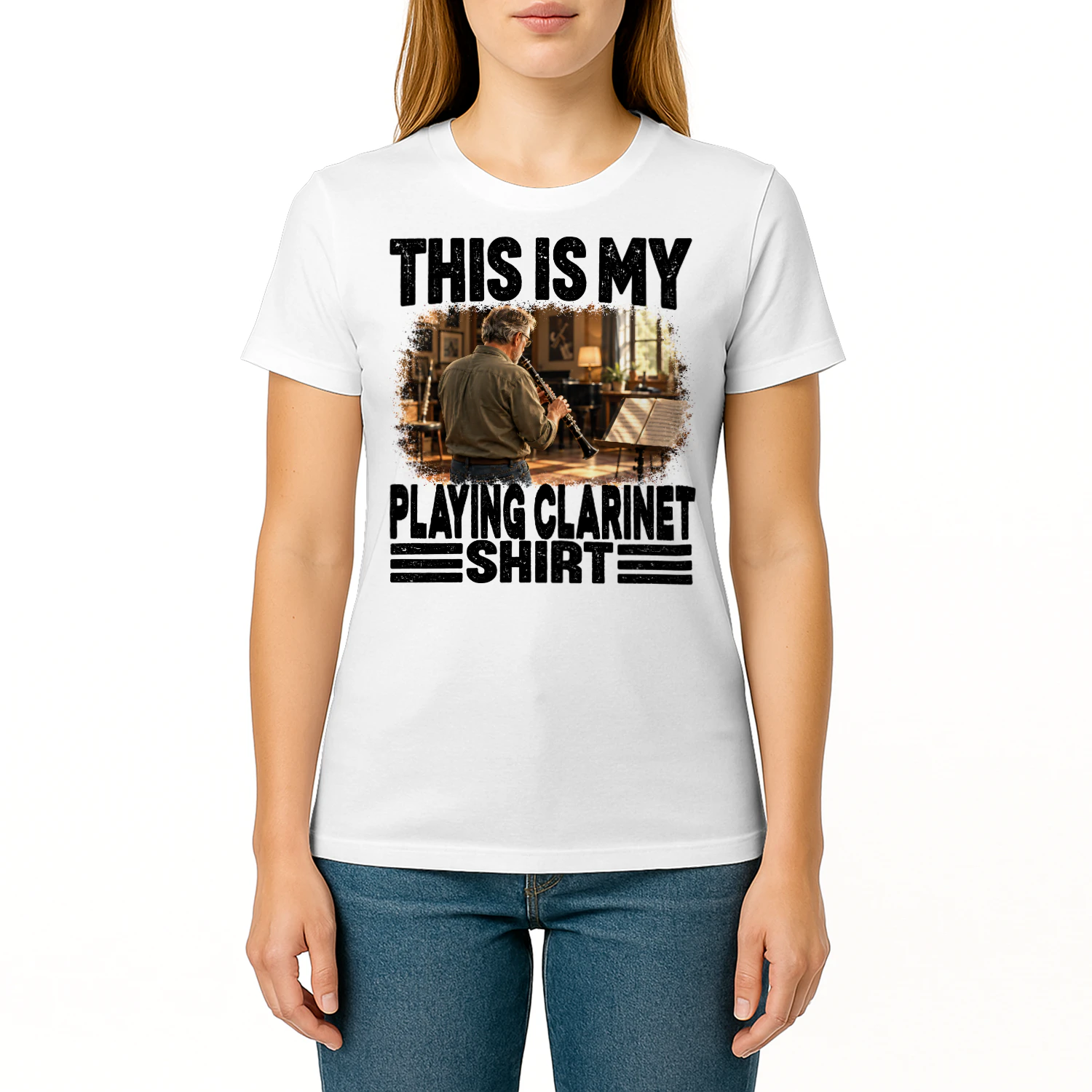 Playing Clarinet This Is My Shirt T Shirt MYS0020