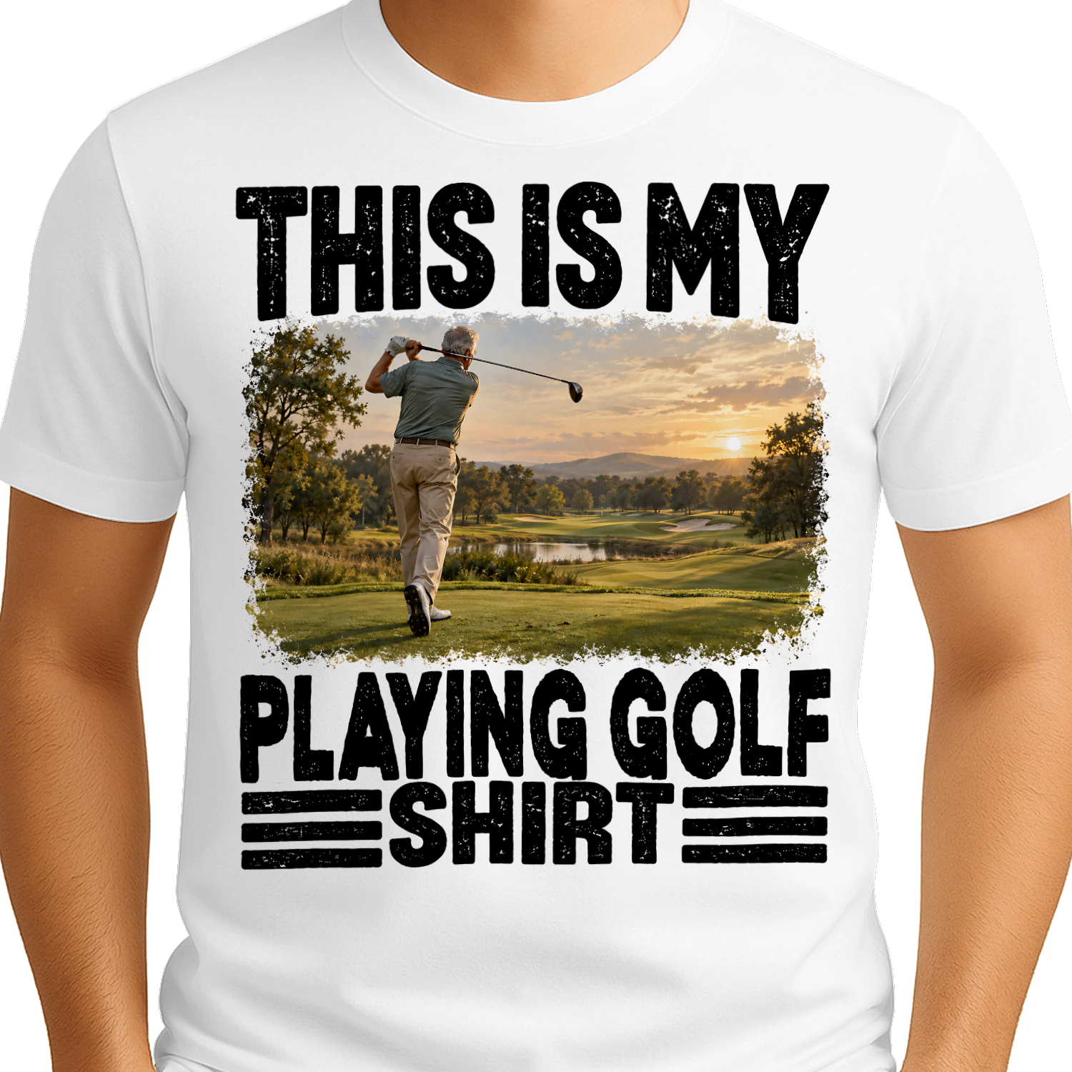 Playing Golf This Is My Shirt T Shirt MYS0021