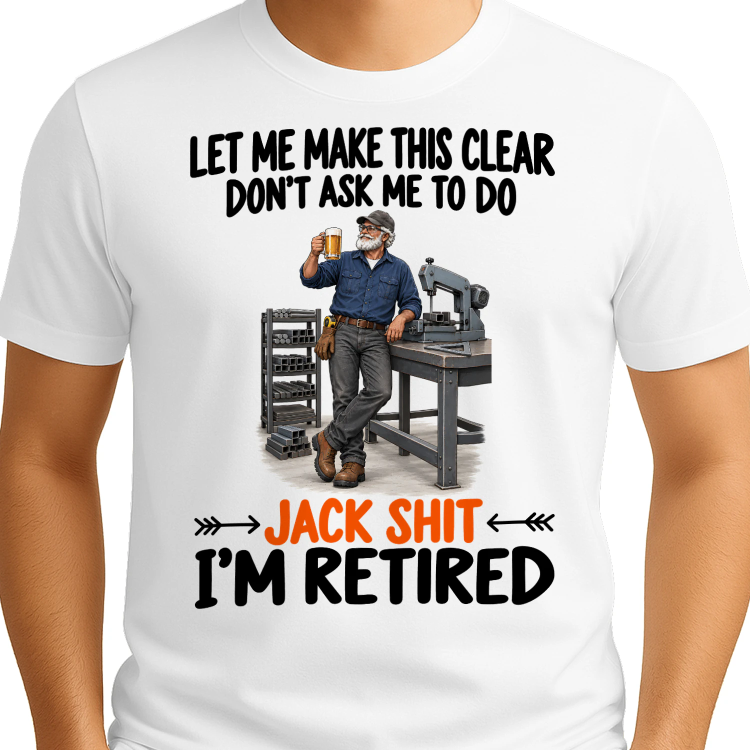 Cutting Work Dont Ask Me To Do Retired T Shirt RET0237