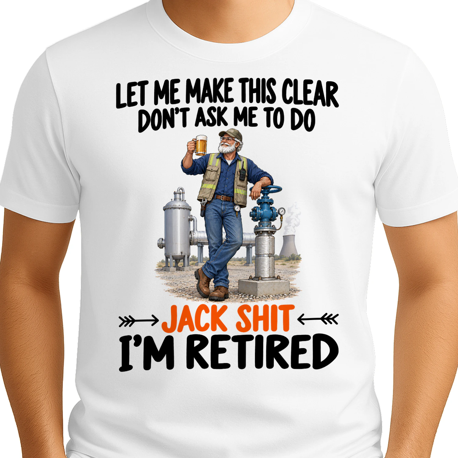 Geothermal Work Dont Ask Me To Do Retired T Shirt RET0215