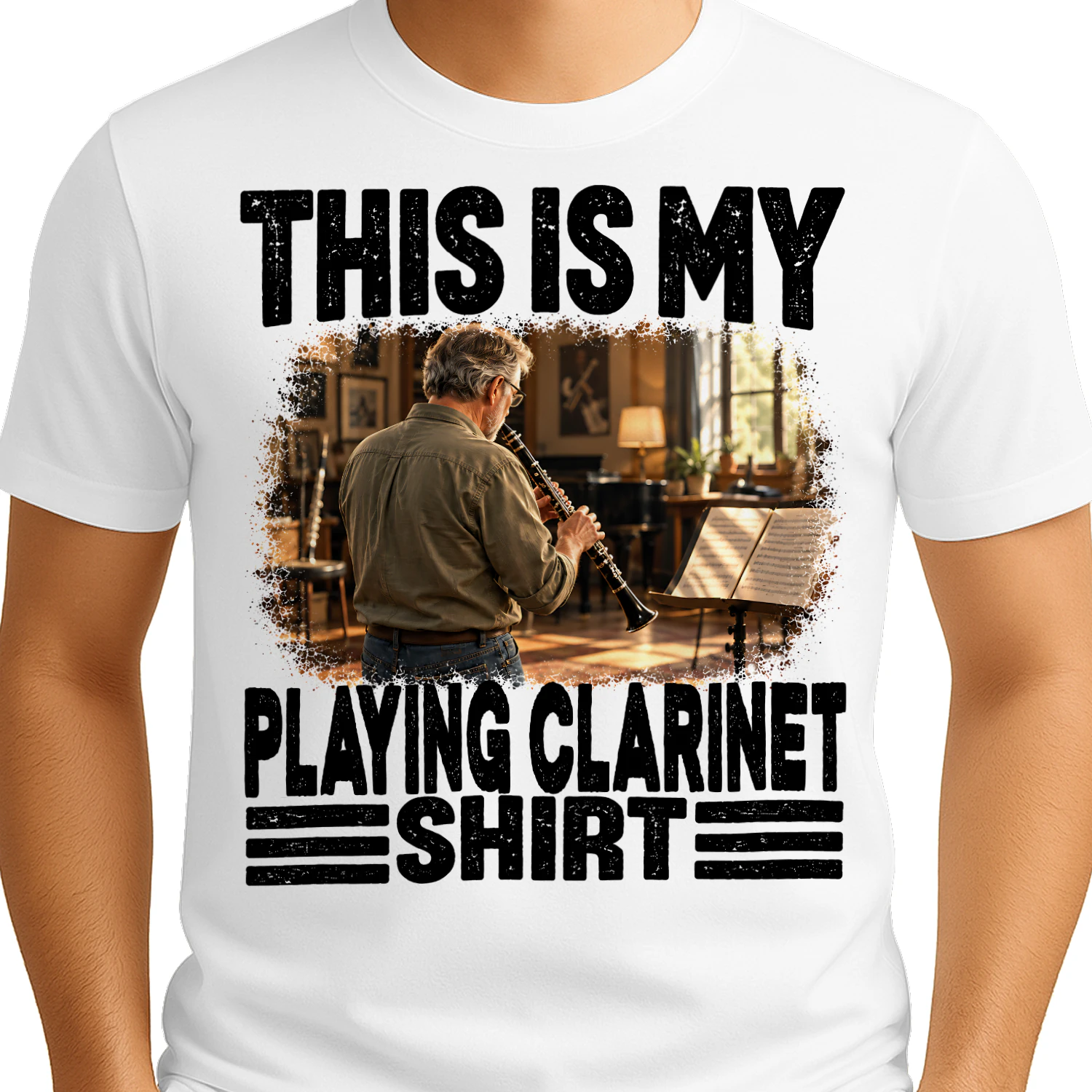 Playing Clarinet This Is My Shirt T Shirt MYS0020