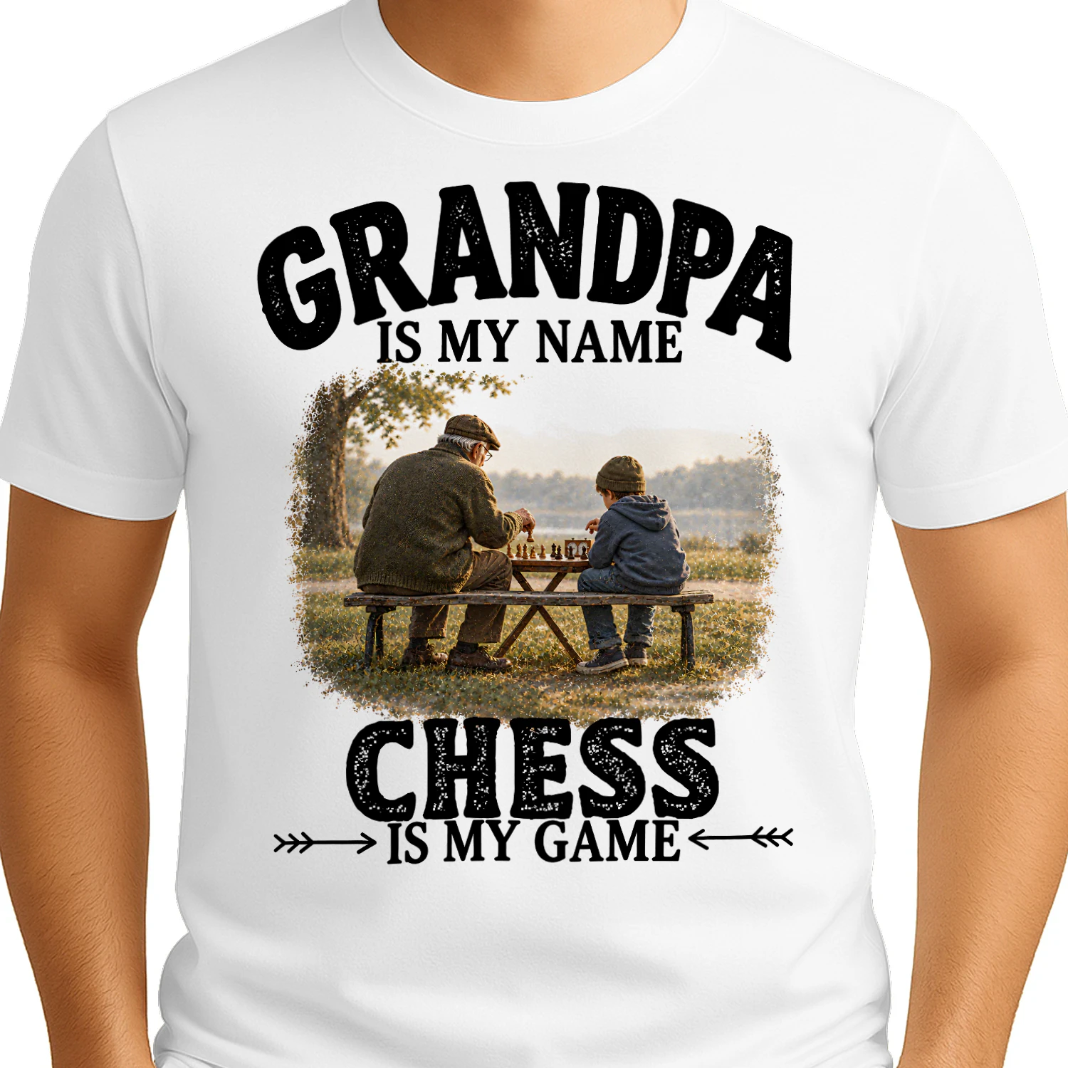Chess Is My Game Grandpa T Shirt GRP0016