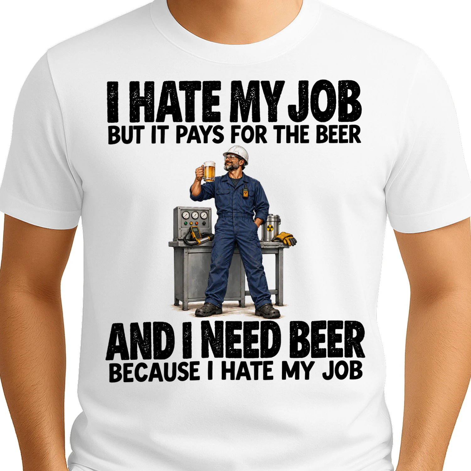Nuclear Work Job Humor T Shirt JHU0042