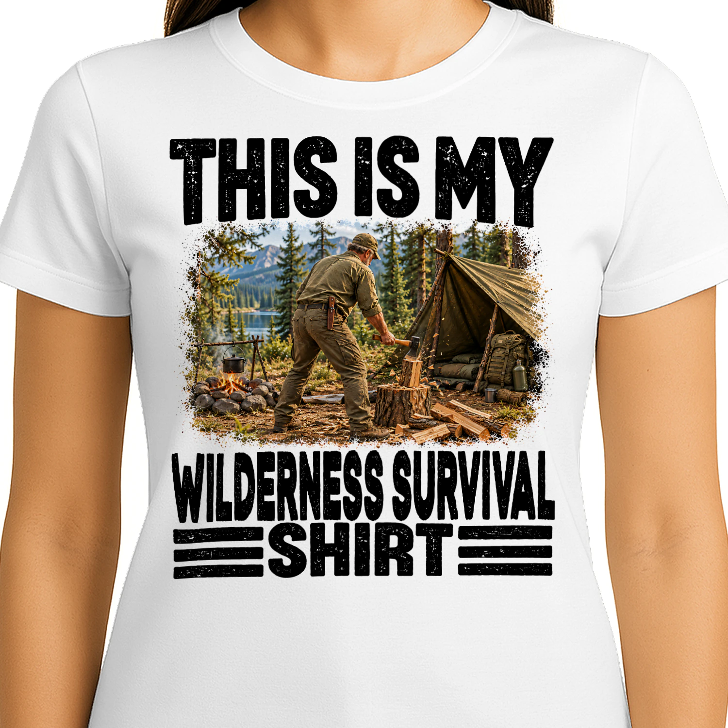 Wilderness Survival This Is My Shirt T Shirt MYS0036