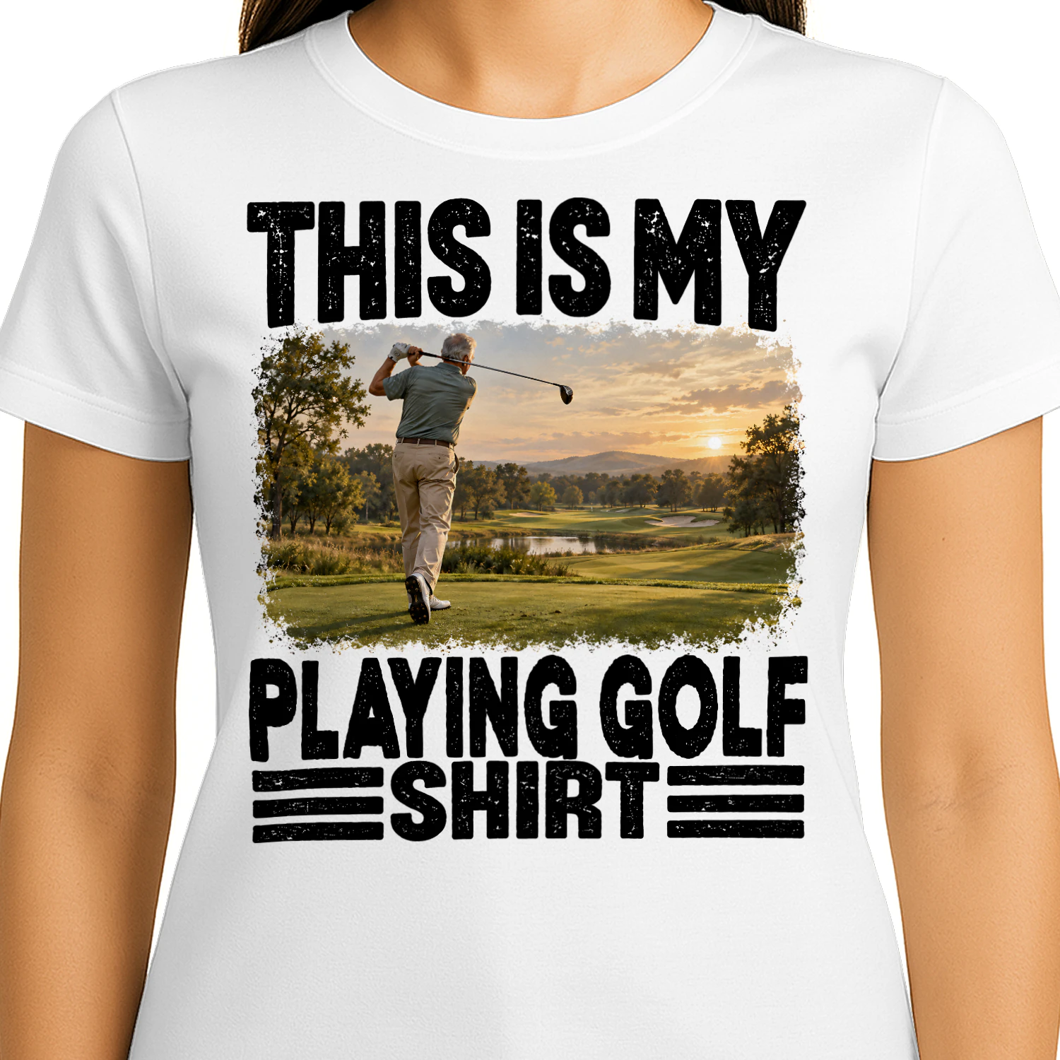 Playing Golf This Is My Shirt T Shirt MYS0021
