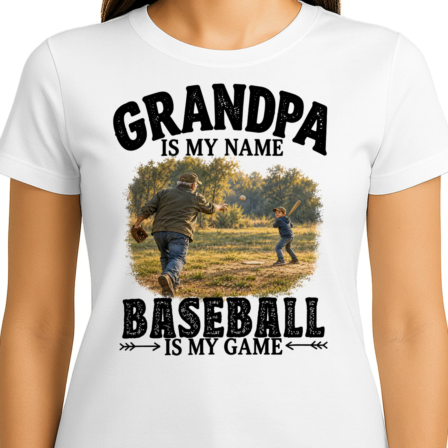 Baseball Is My Game Grandpa T Shirt GRP0005