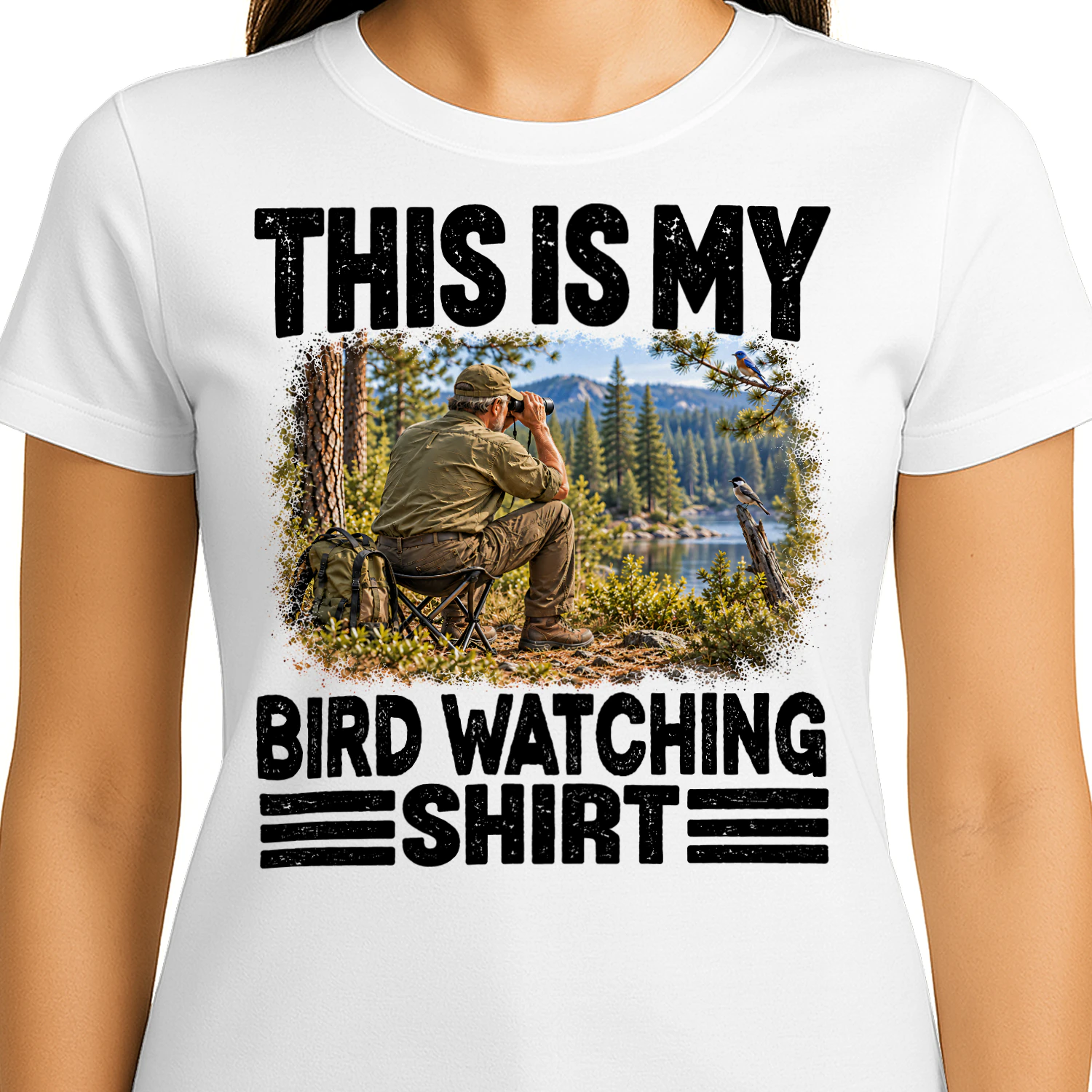 Bird Watching This Is My Shirt T Shirt MYS0005