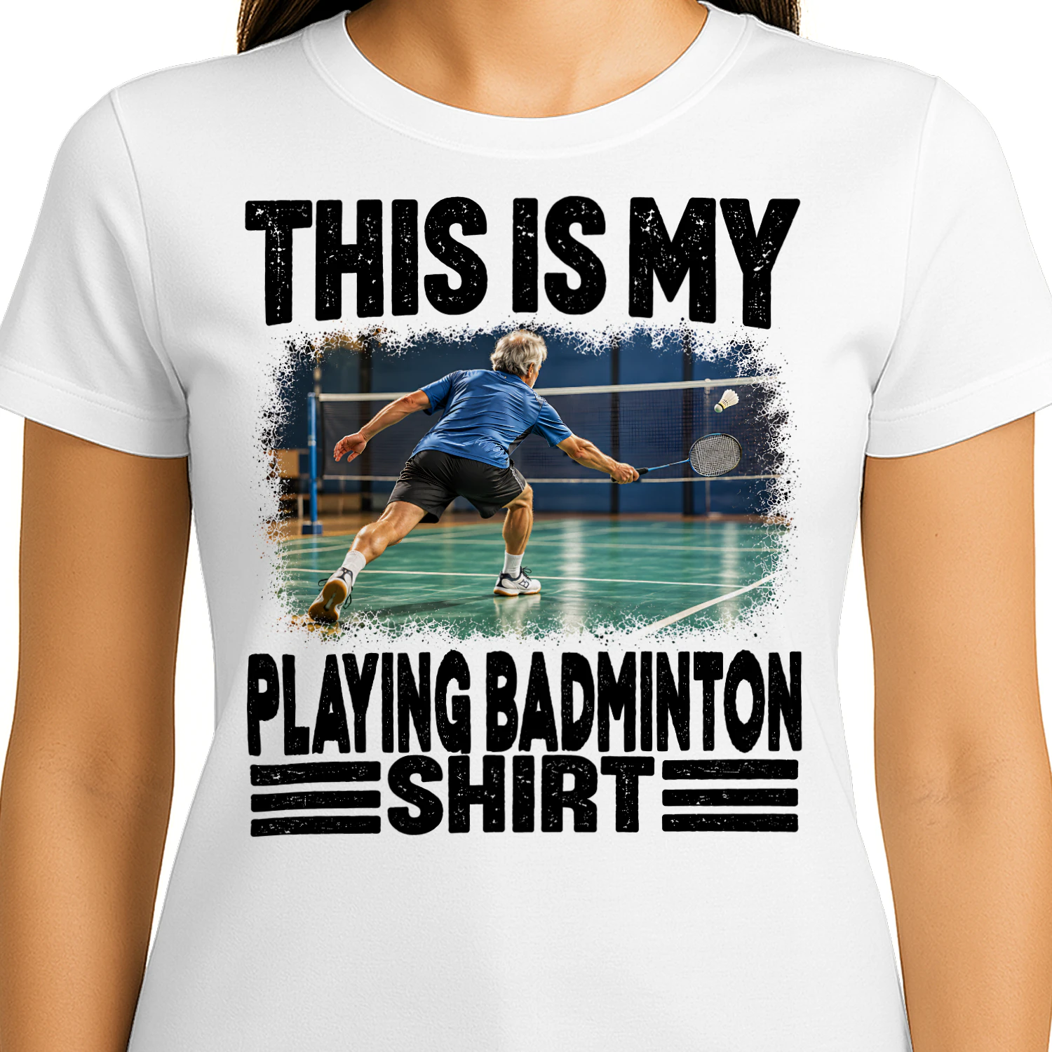 Playing Badminton This Is My Shirt T Shirt MYS0018