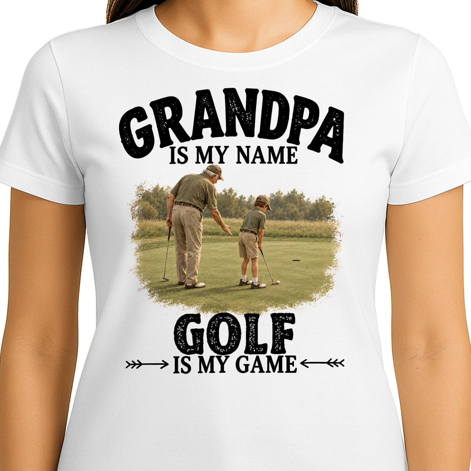Golf Is My Game Grandpa T Shirt GRP0026