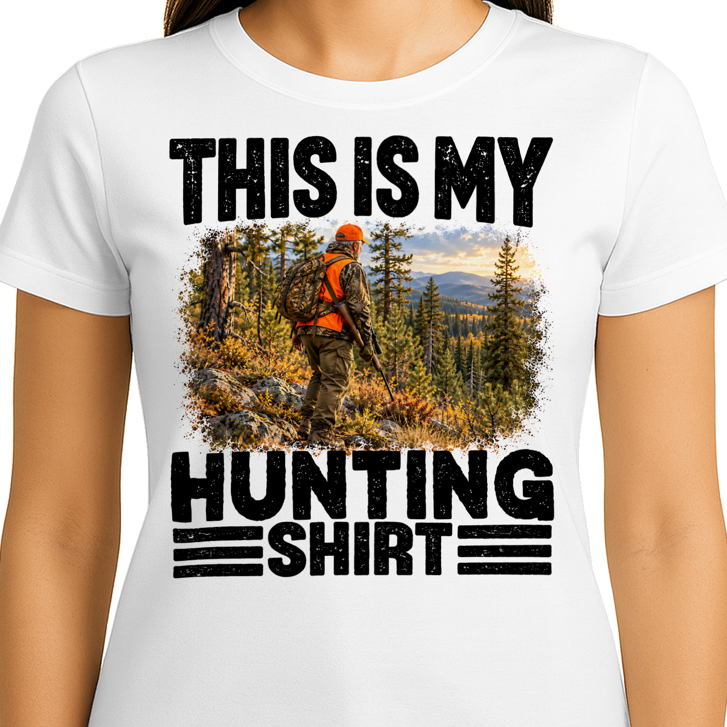 Hunting This Is My Shirt T Shirt MYS0012