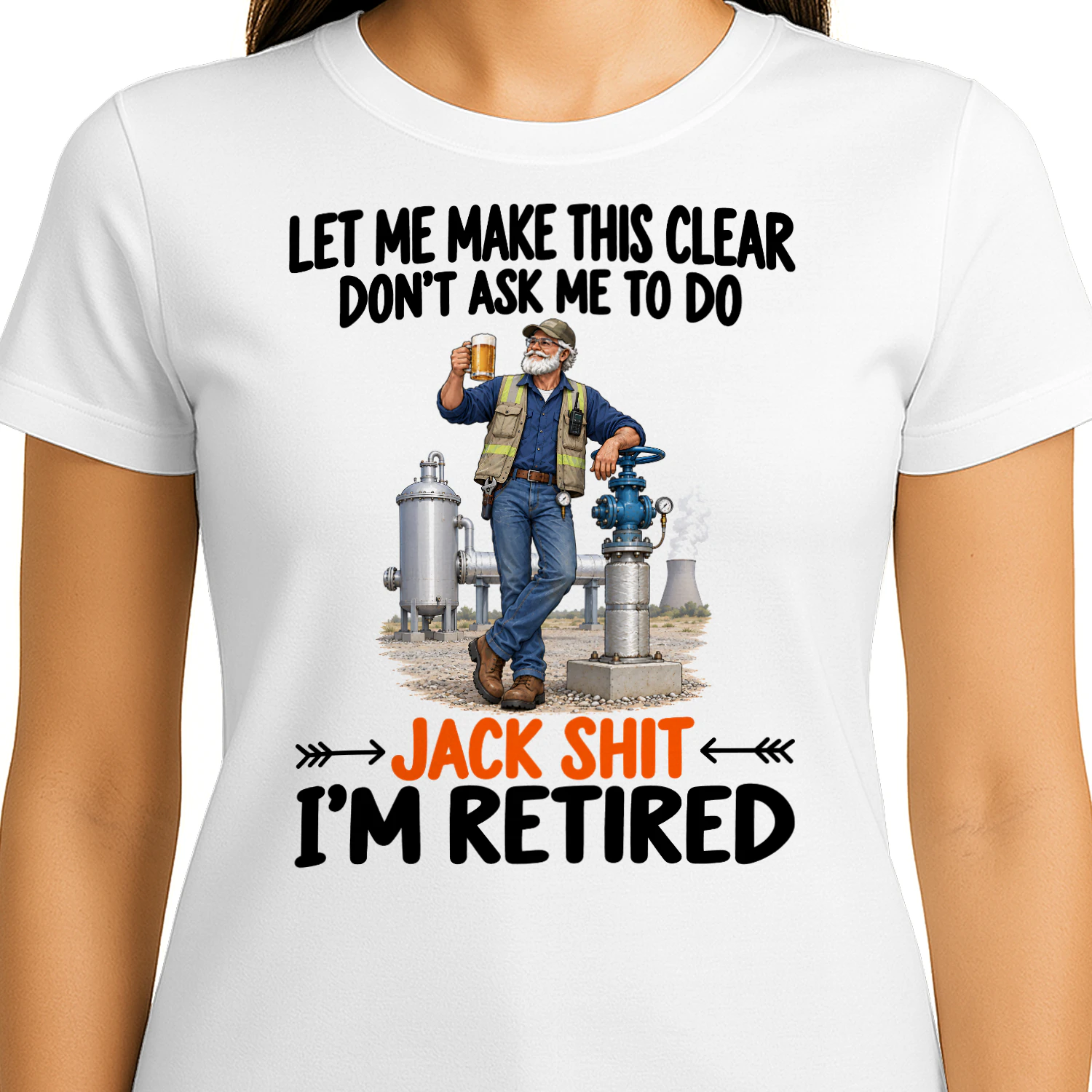 Geothermal Work Dont Ask Me To Do Retired T Shirt RET0215
